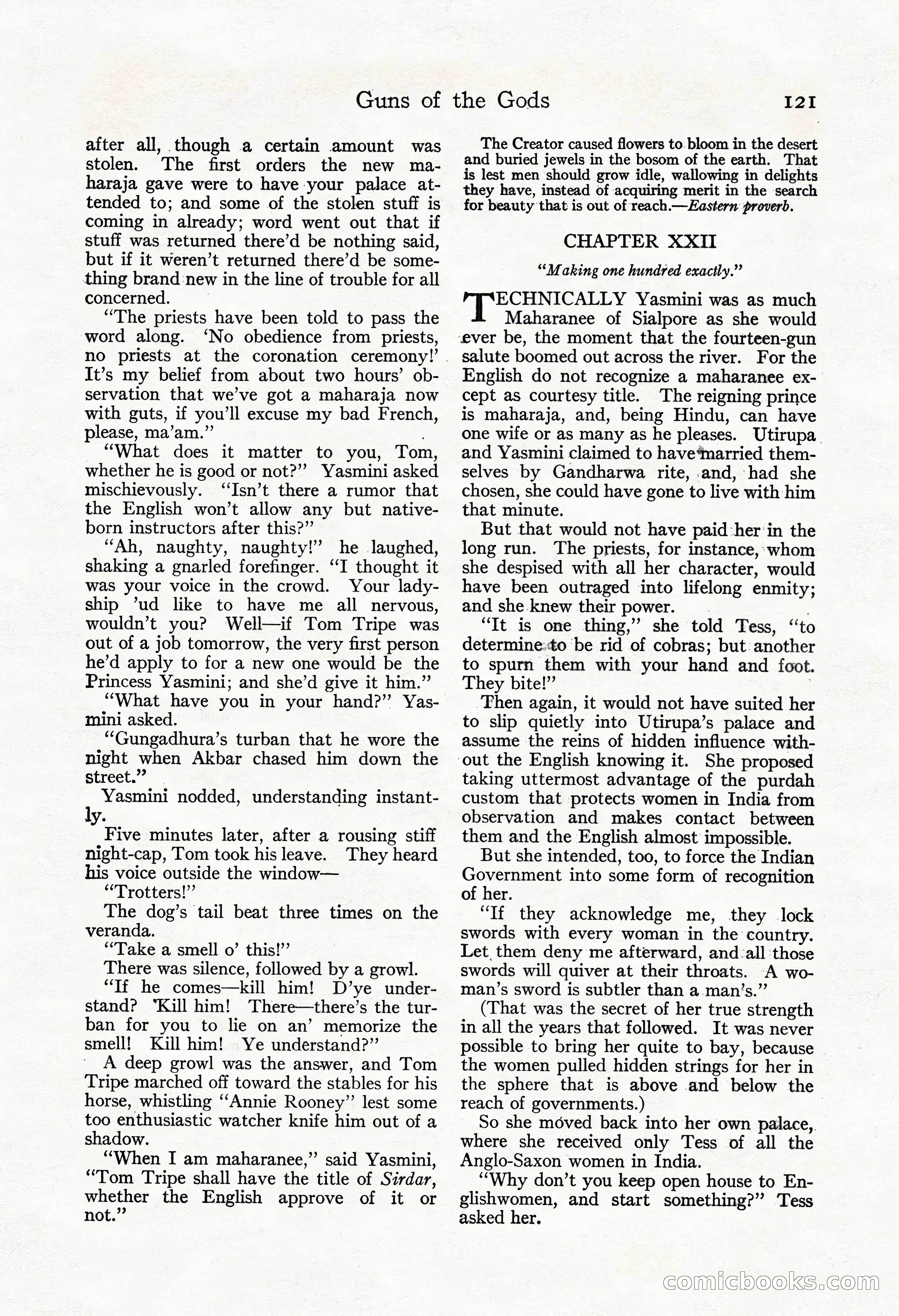 Adventure Magazine, May 3, 1921 — page 131 of 204