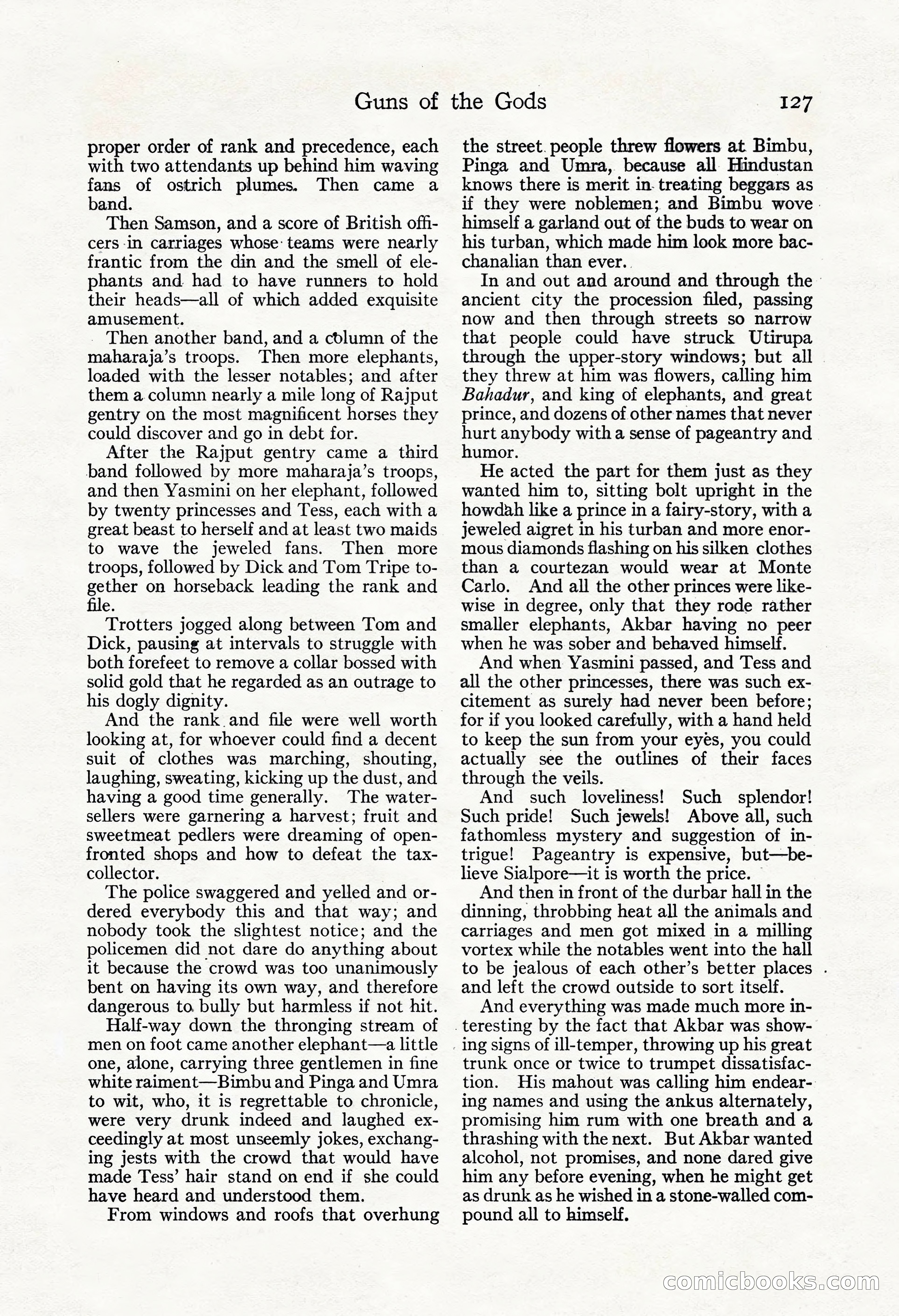 Adventure Magazine, May 3, 1921 — page 137 of 204