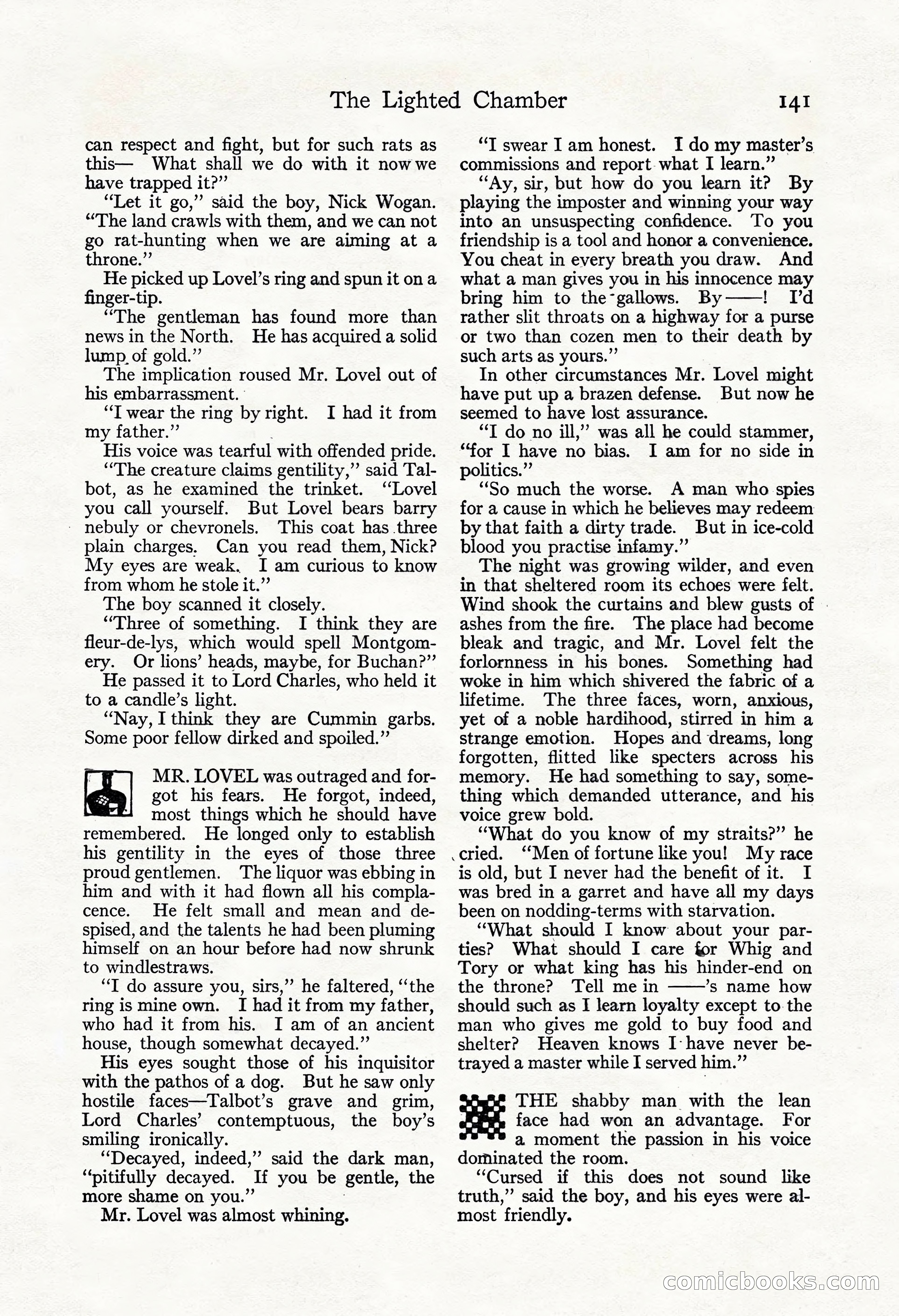 Adventure Magazine, May 3, 1921 — page 151 of 204