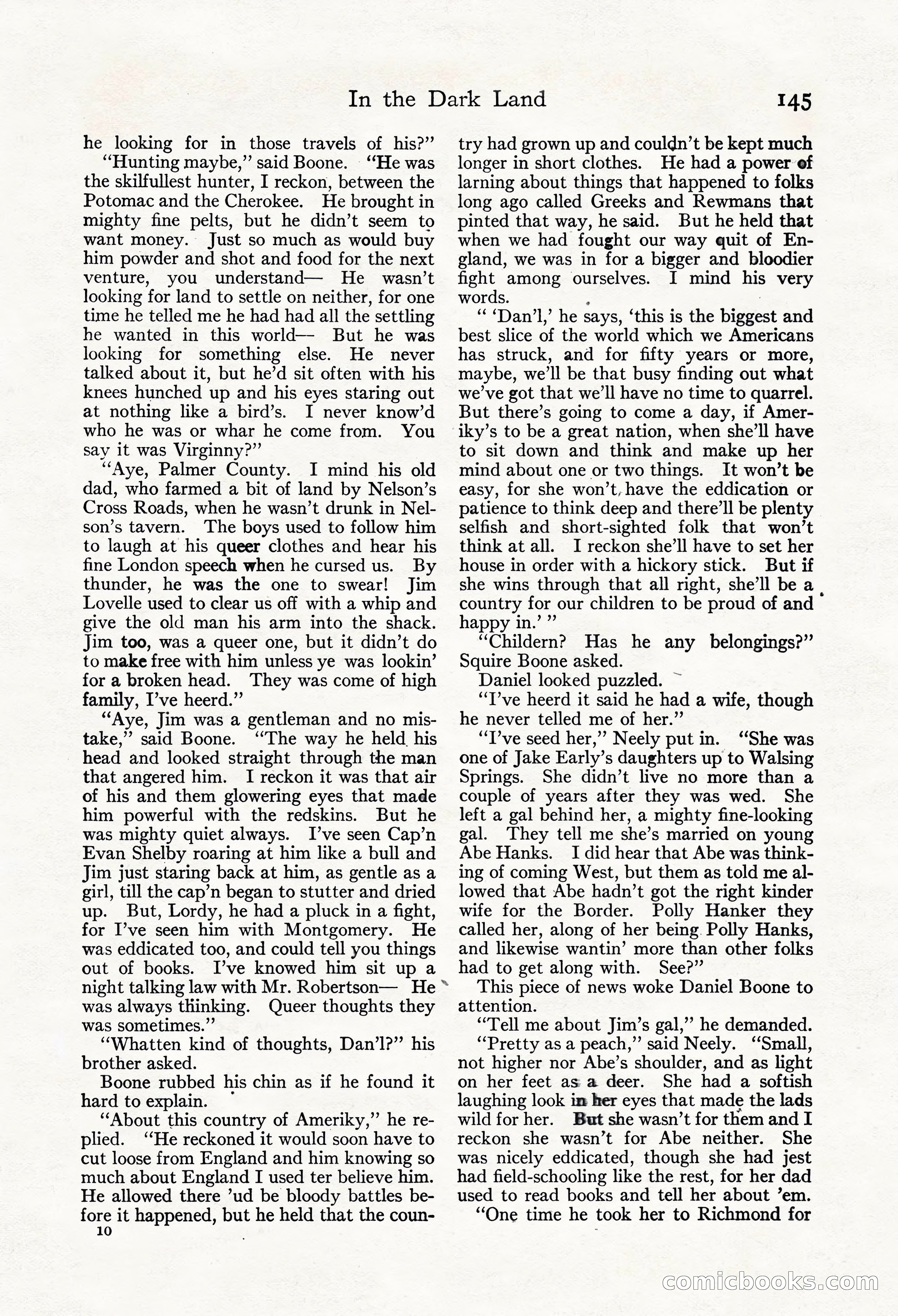 Adventure Magazine, May 3, 1921 — page 155 of 204
