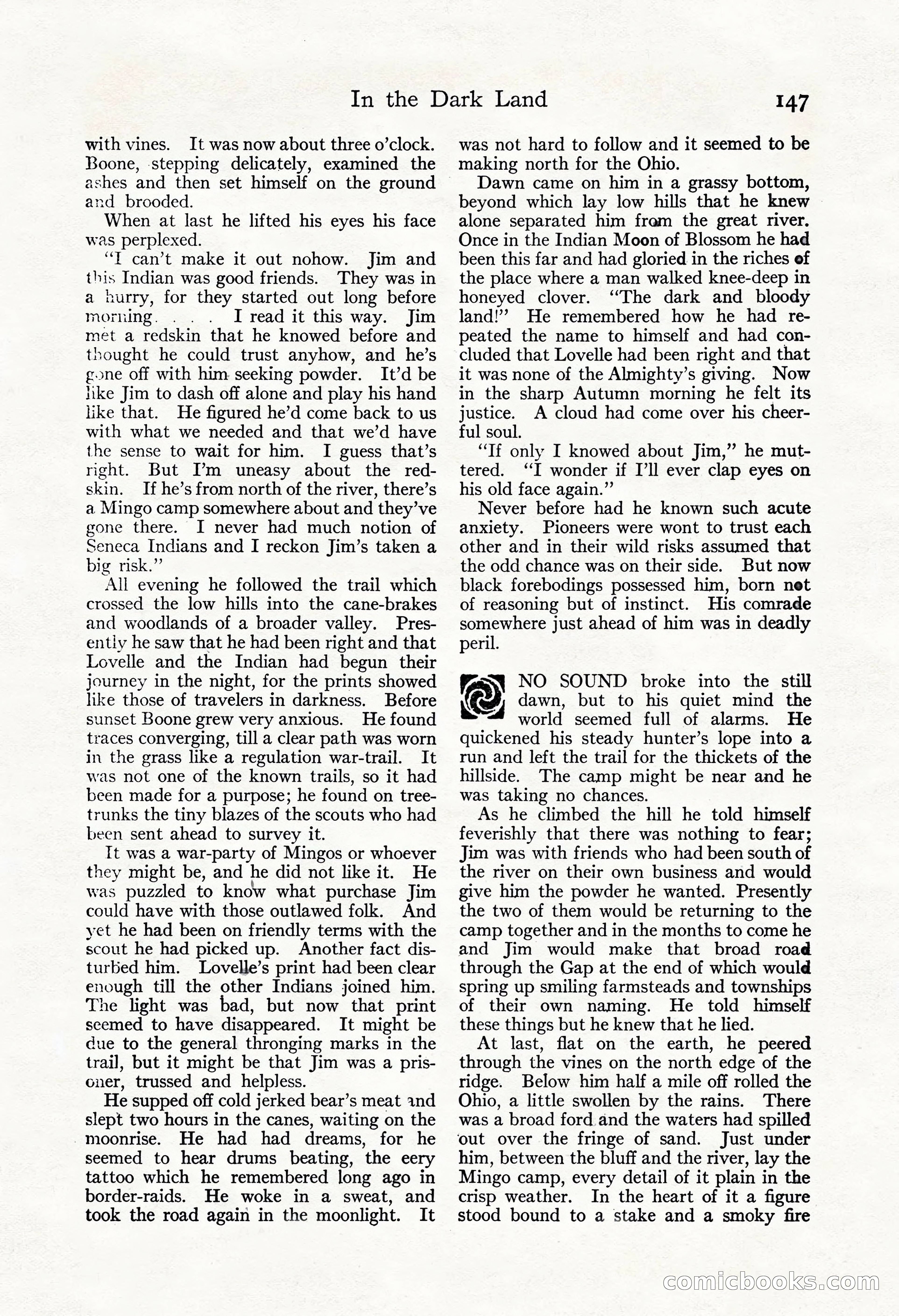 Adventure Magazine, May 3, 1921 — page 157 of 204