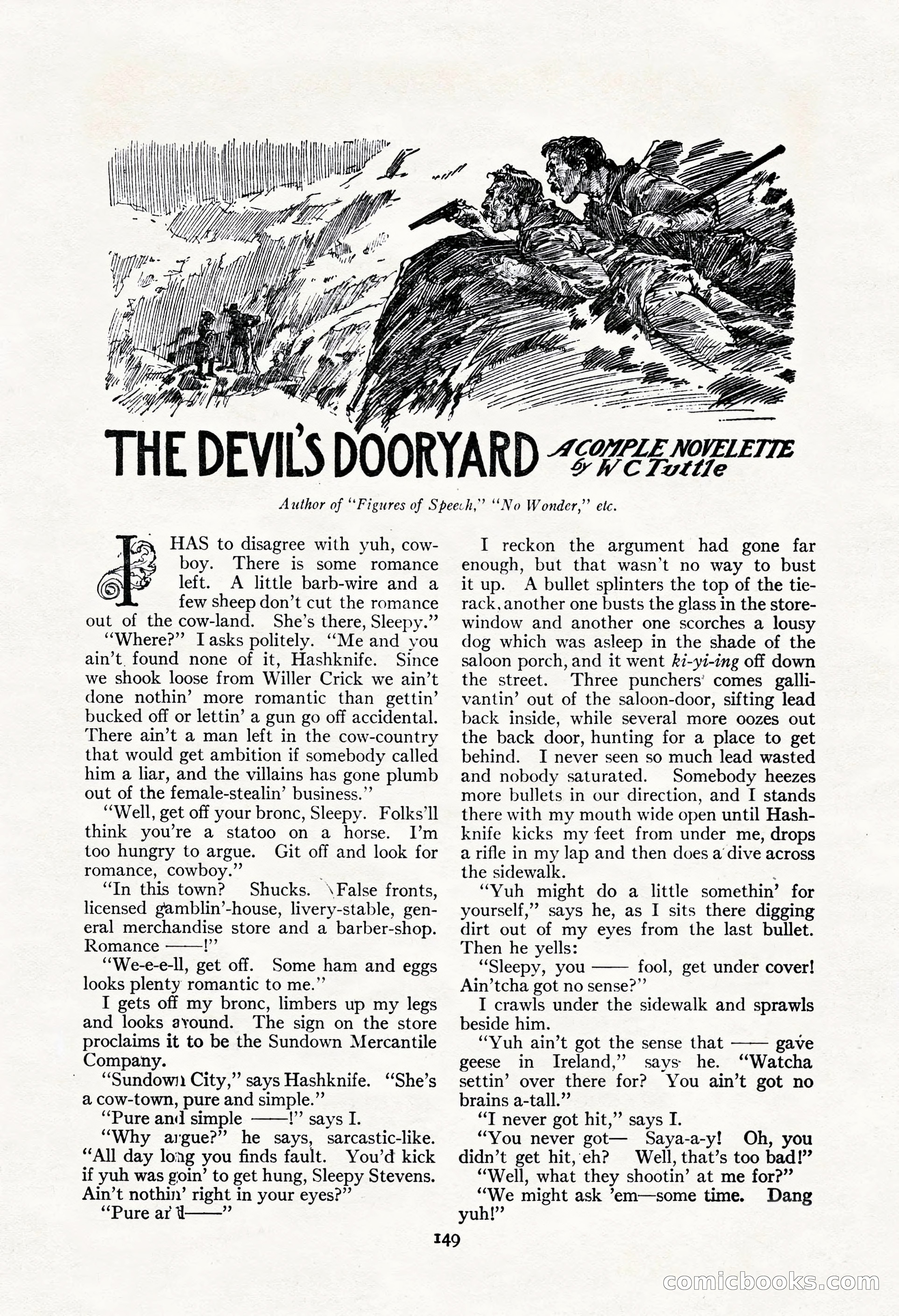 Adventure Magazine, May 3, 1921 — page 159 of 204