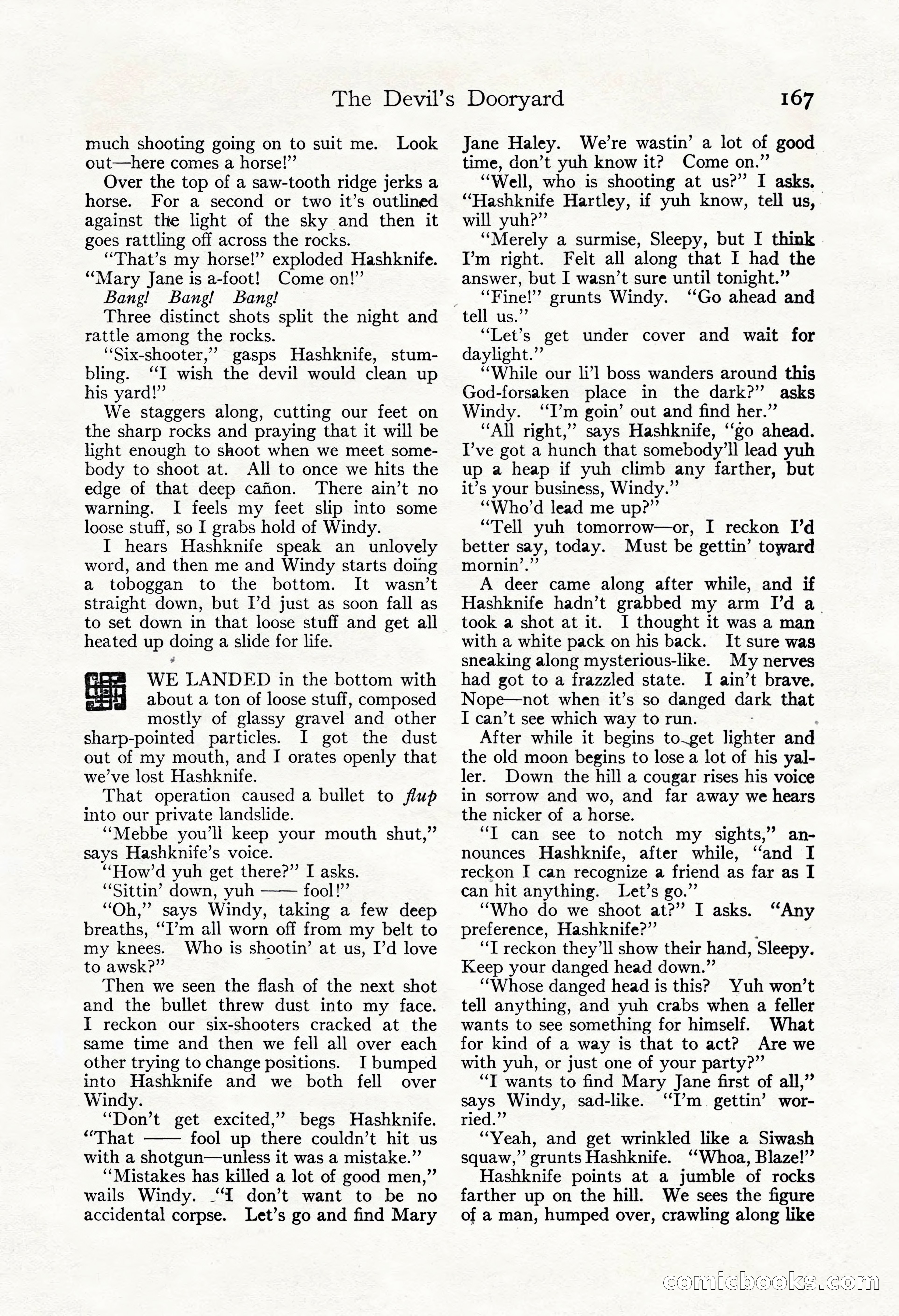 Adventure Magazine, May 3, 1921 — page 177 of 204