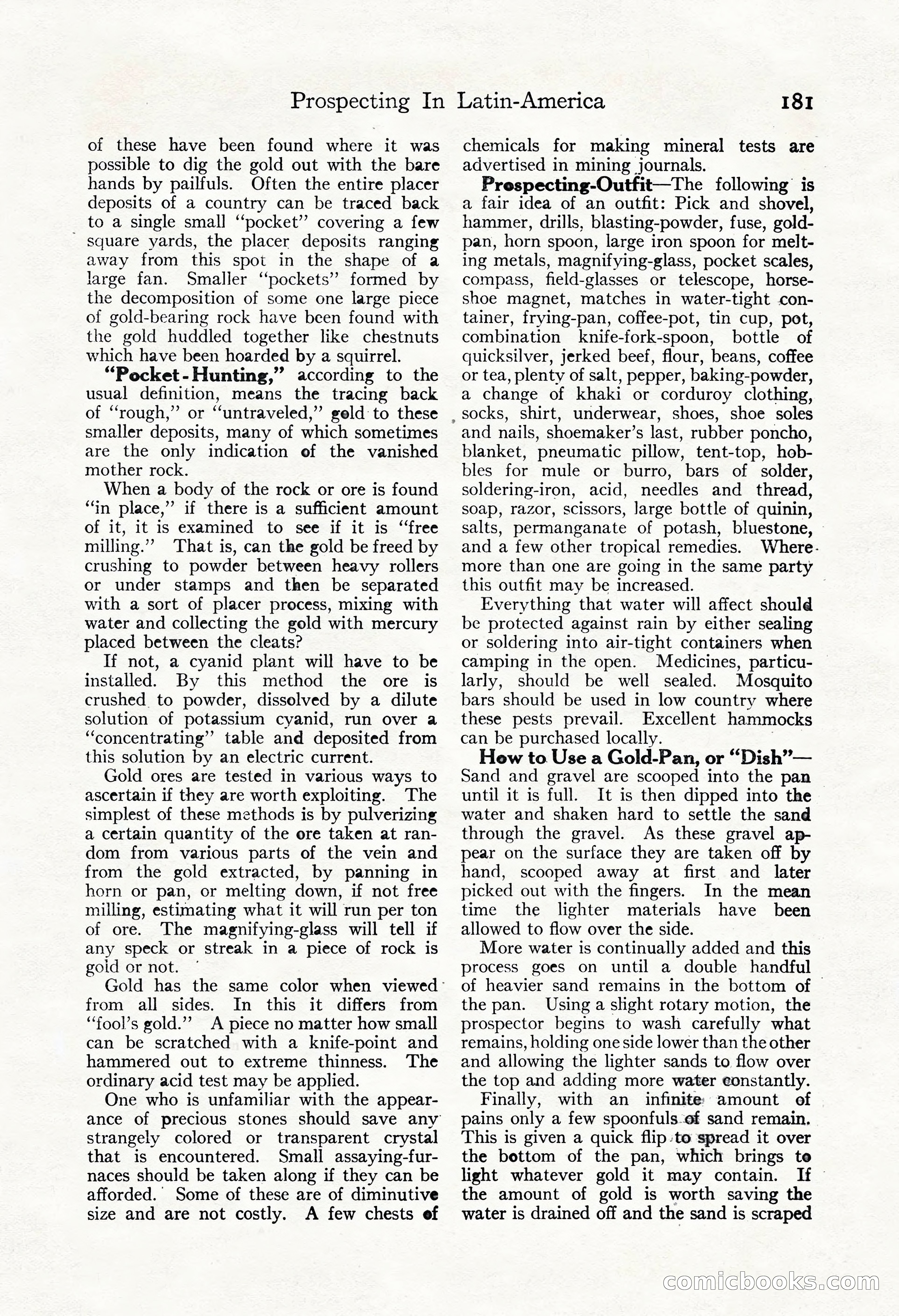 Adventure Magazine, May 3, 1921 — page 191 of 204
