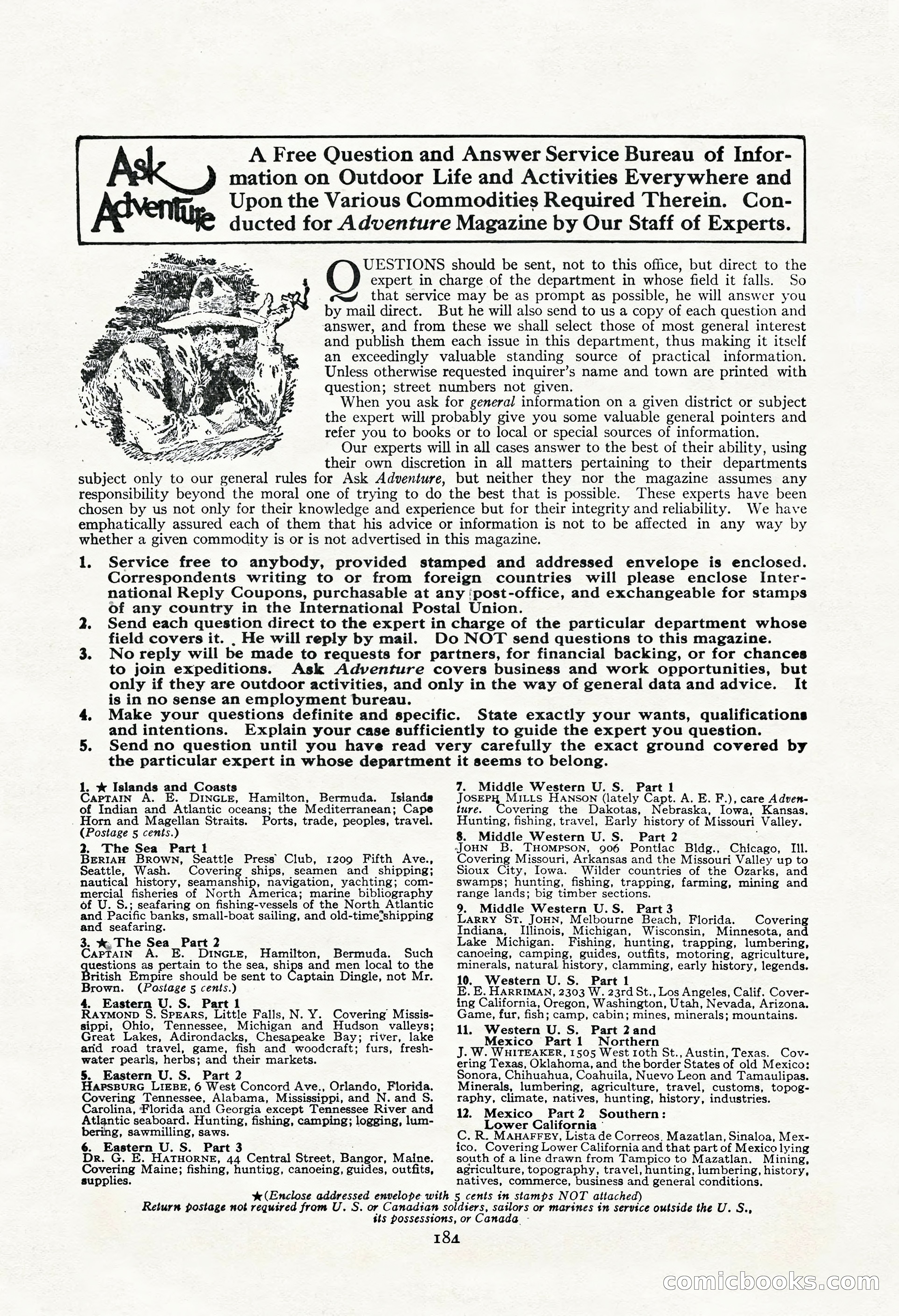 Adventure Magazine, May 3, 1921 — page 194 of 204