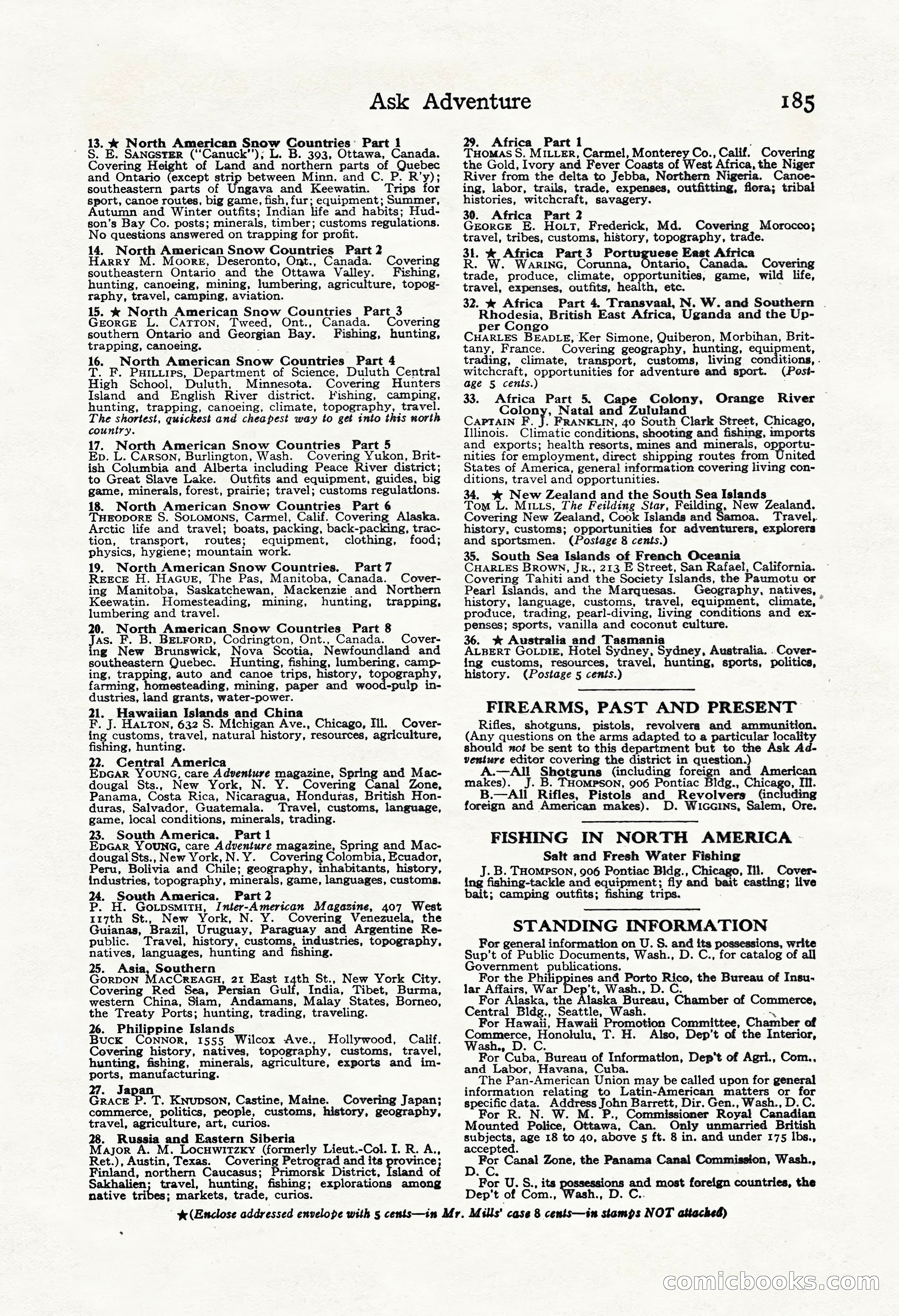 Adventure Magazine, May 3, 1921 — page 195 of 204