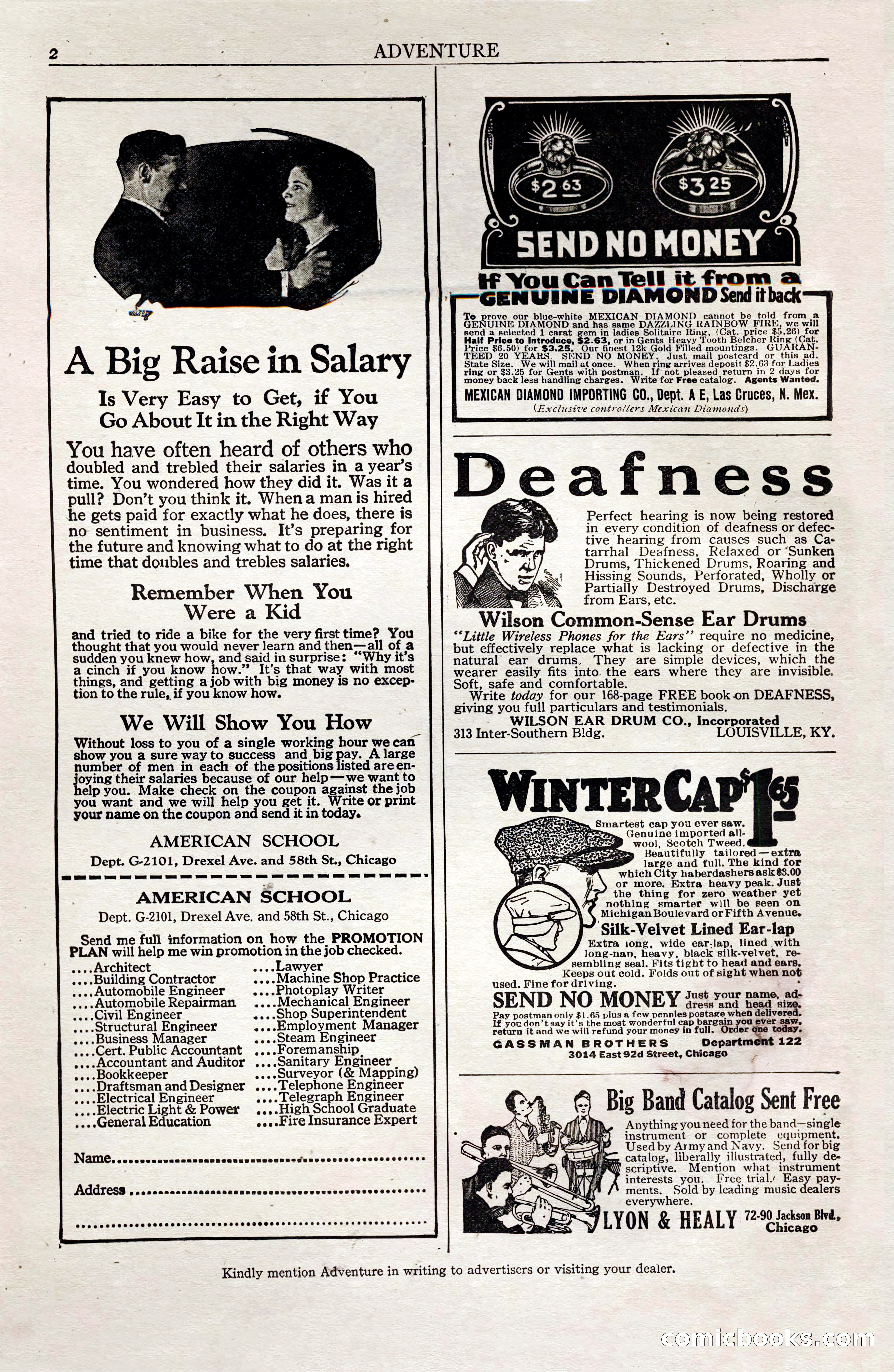 Adventure Magazine, February 28, 1922 — page 4 of 204