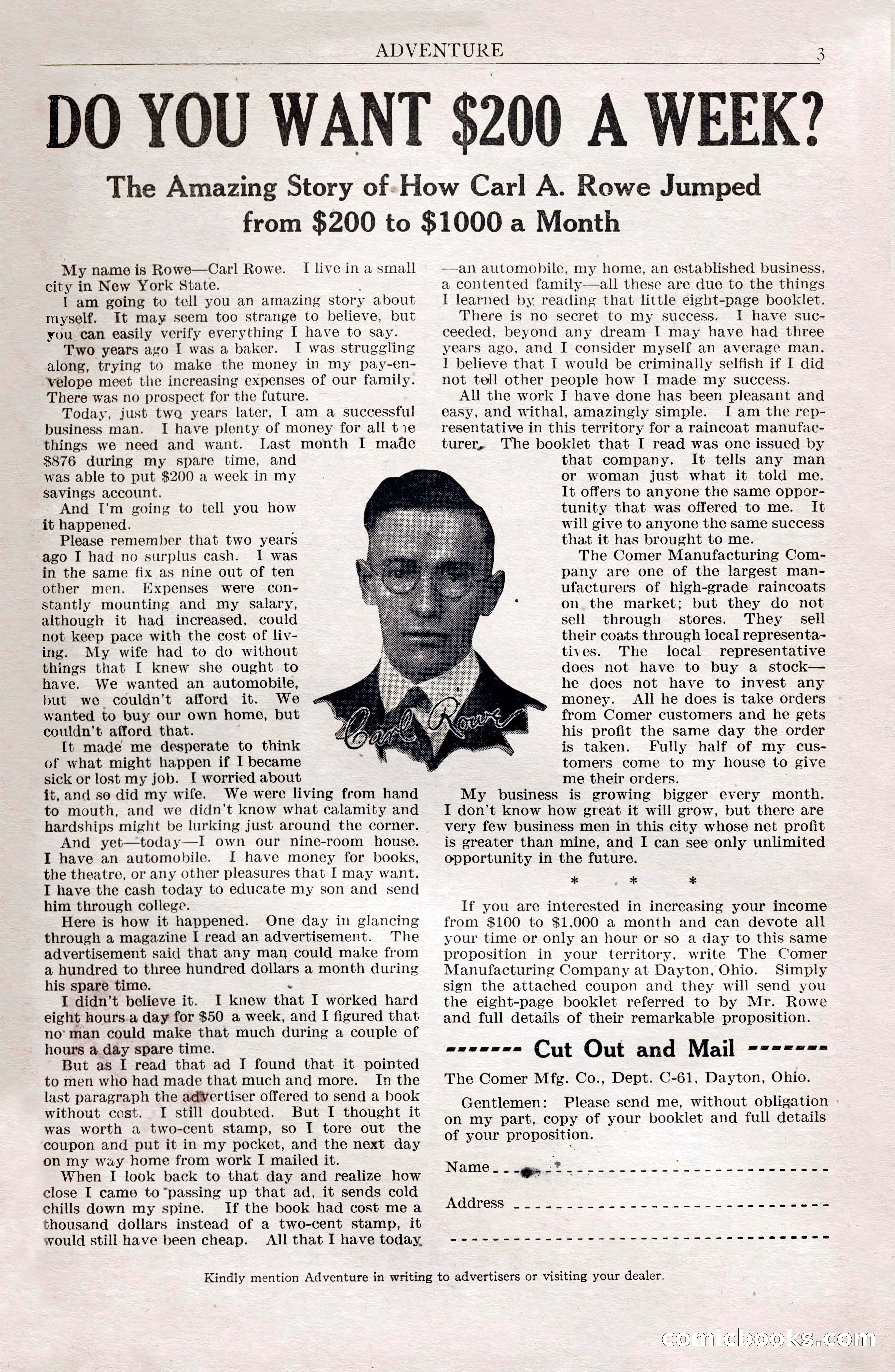 Adventure Magazine, February 28, 1922 — page 5 of 204