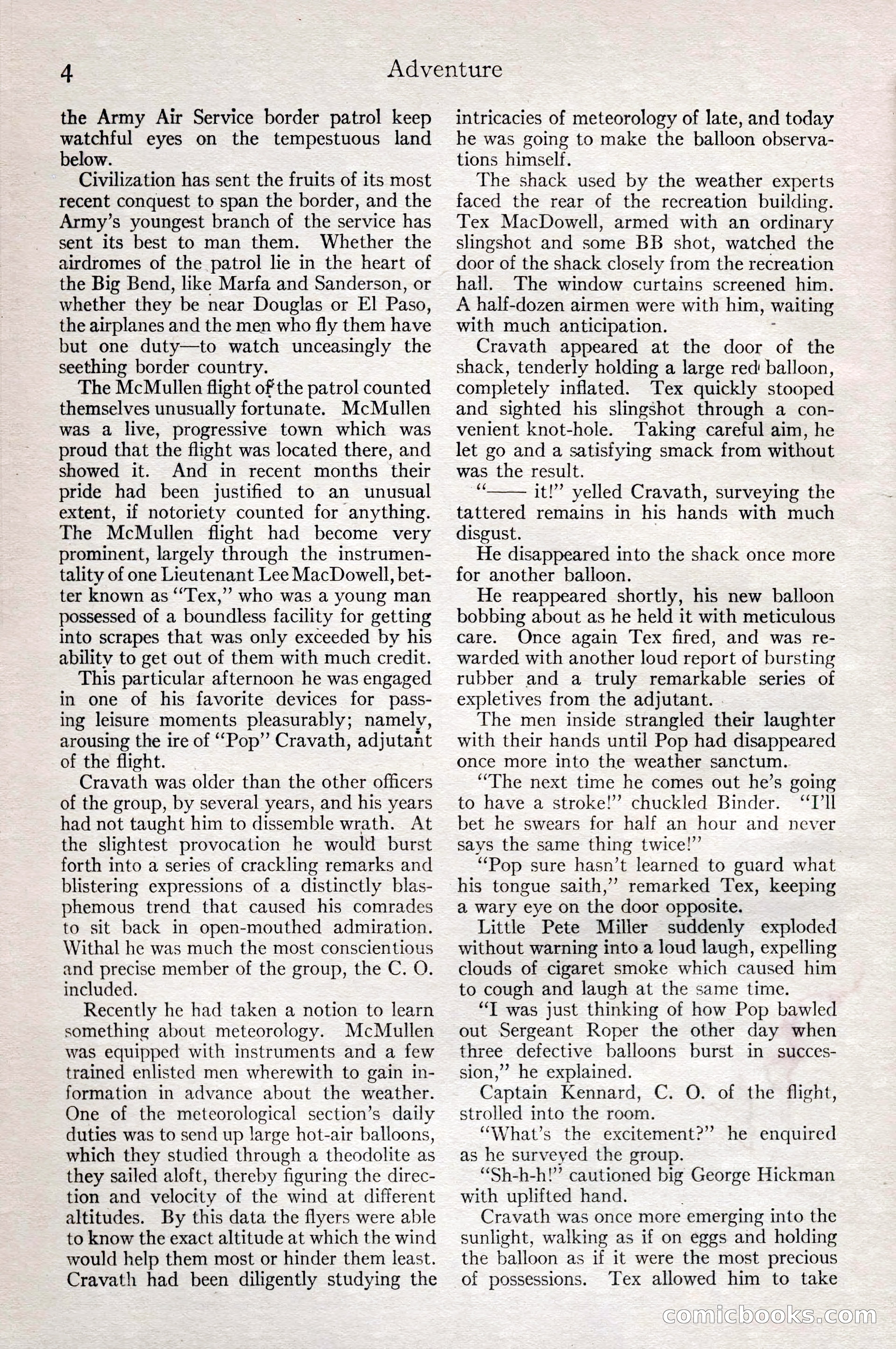 Adventure Magazine, February 28, 1922 — page 14 of 204