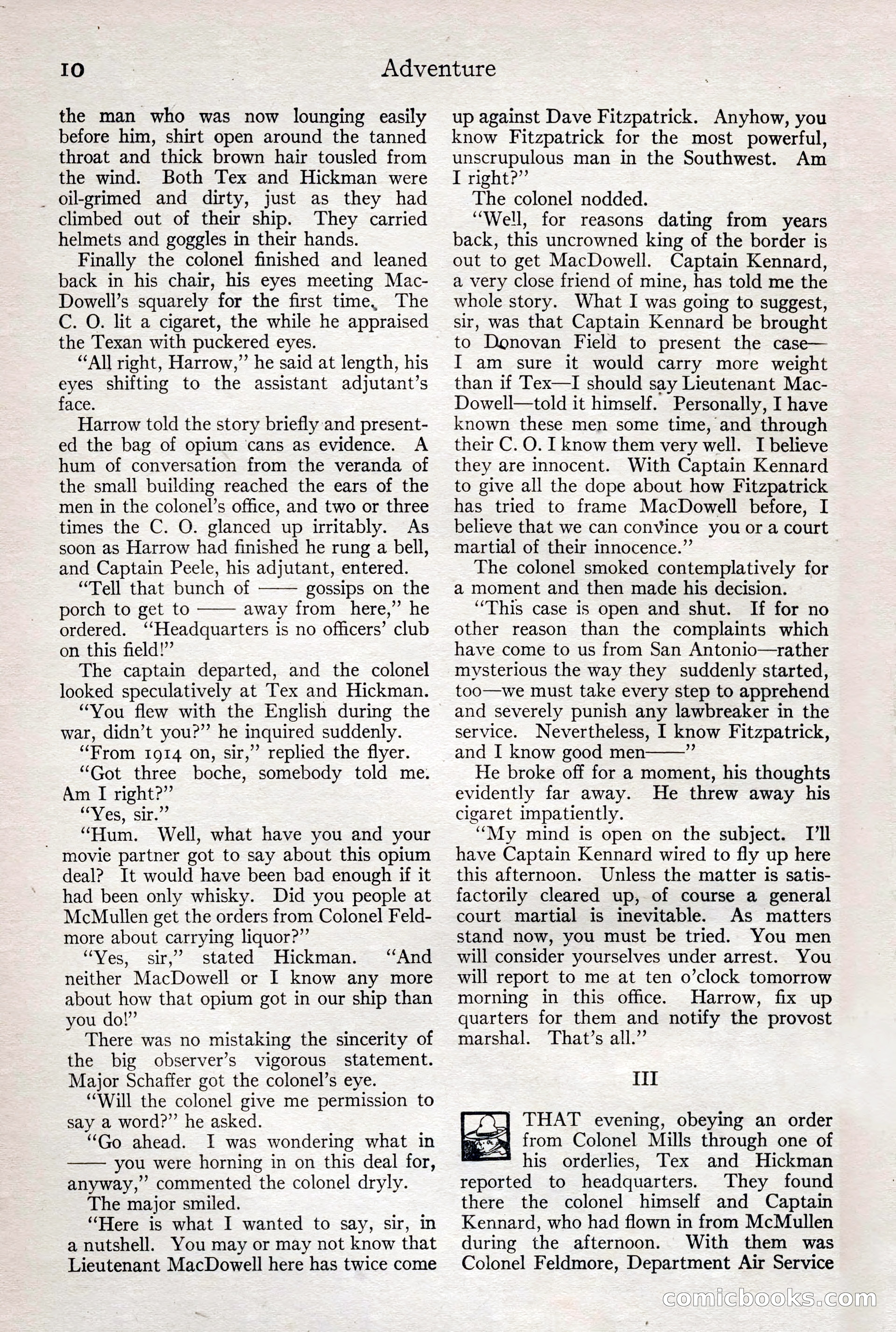 Adventure Magazine, February 28, 1922 — page 20 of 204