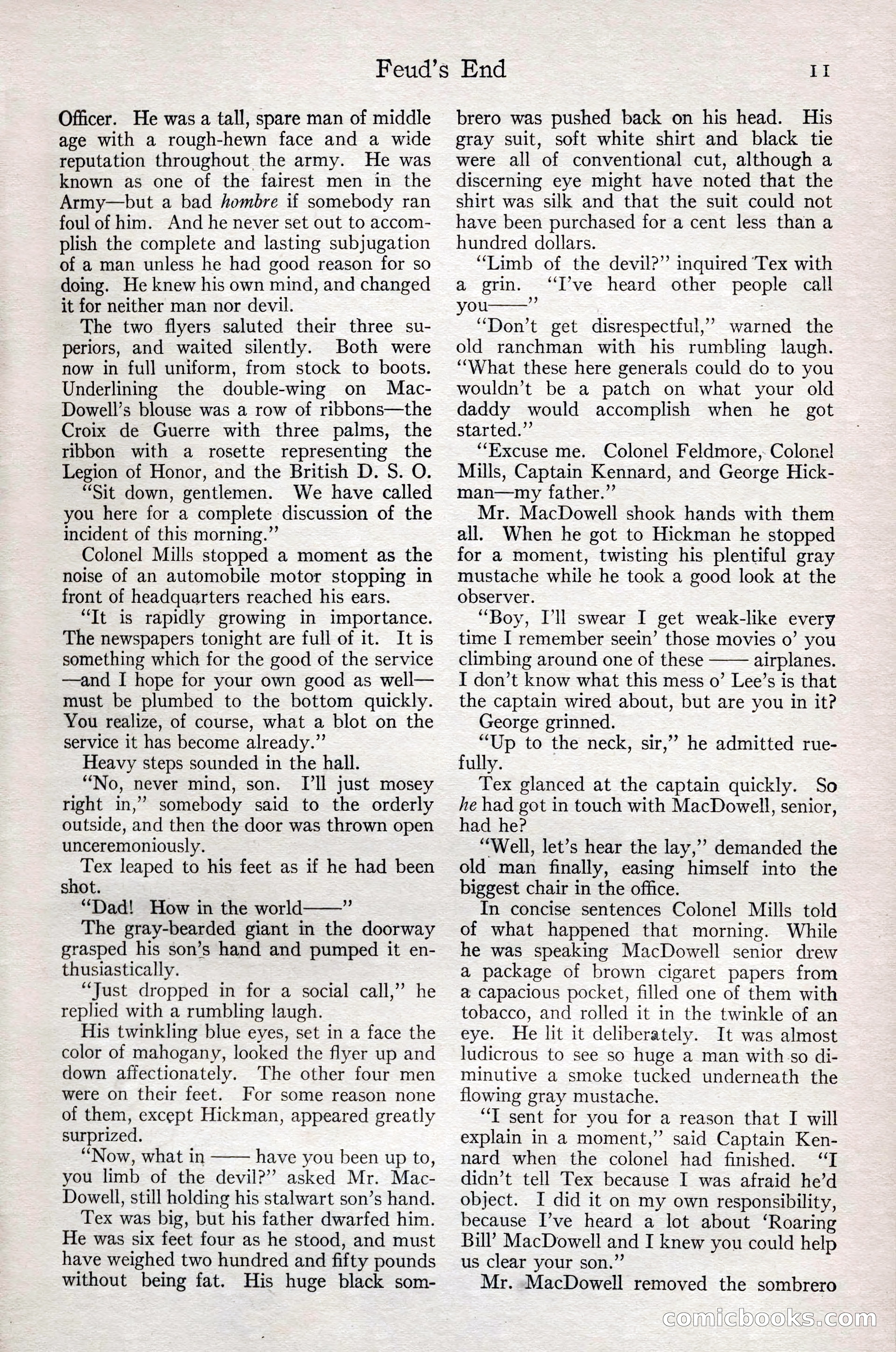 Adventure Magazine, February 28, 1922 — page 21 of 204
