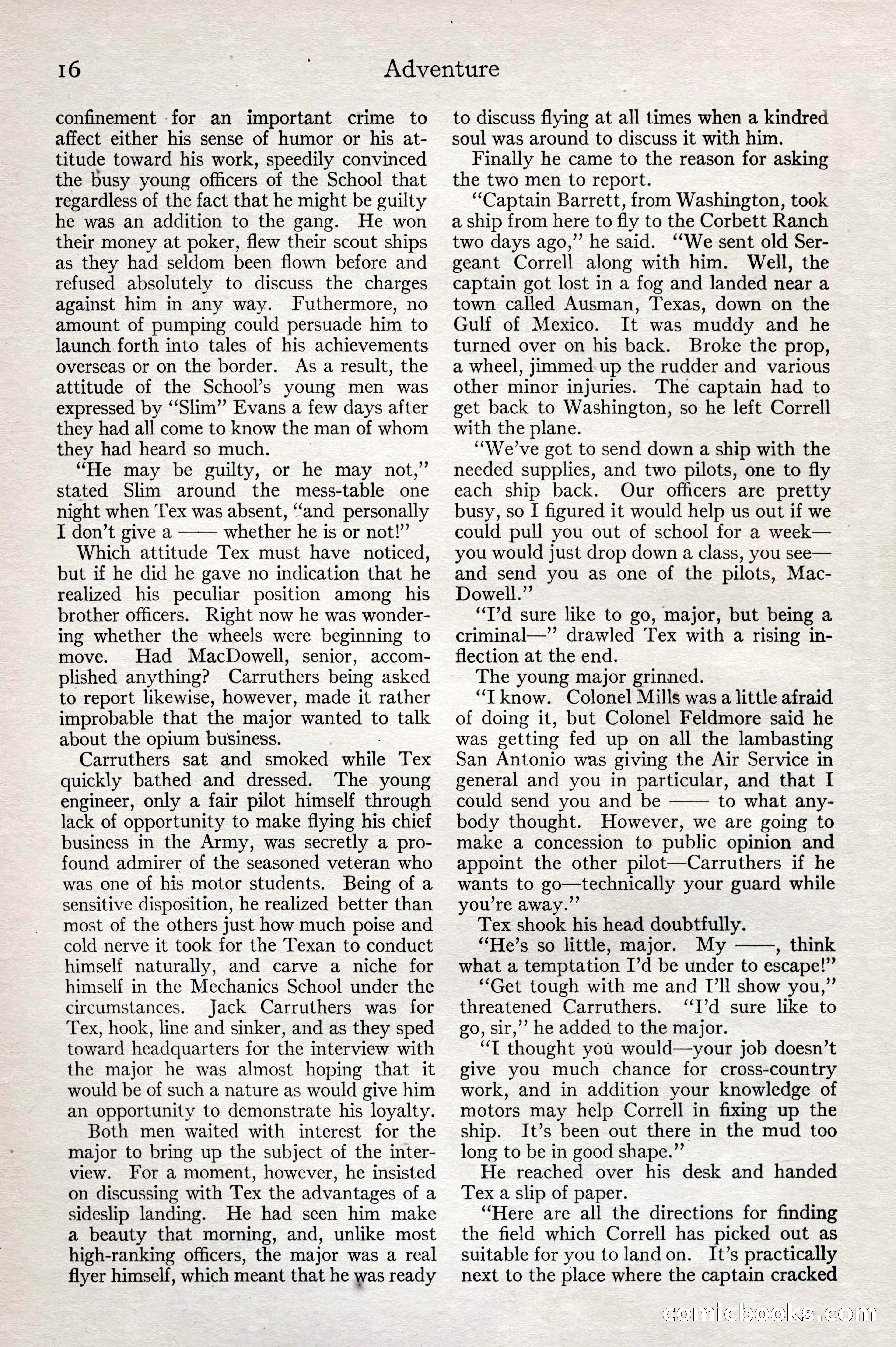 Adventure Magazine, February 28, 1922 — page 26 of 204