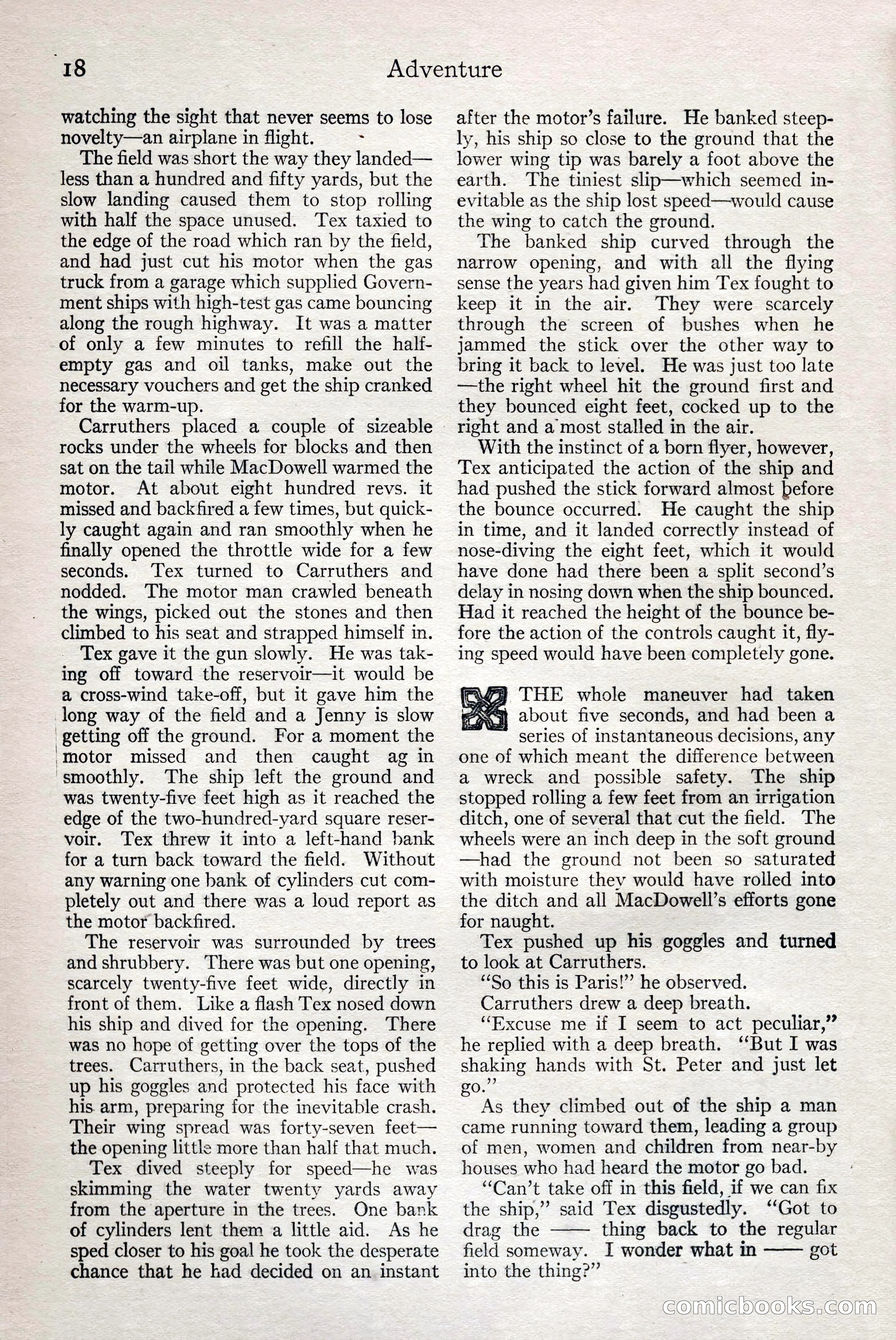 Adventure Magazine, February 28, 1922 — page 28 of 204