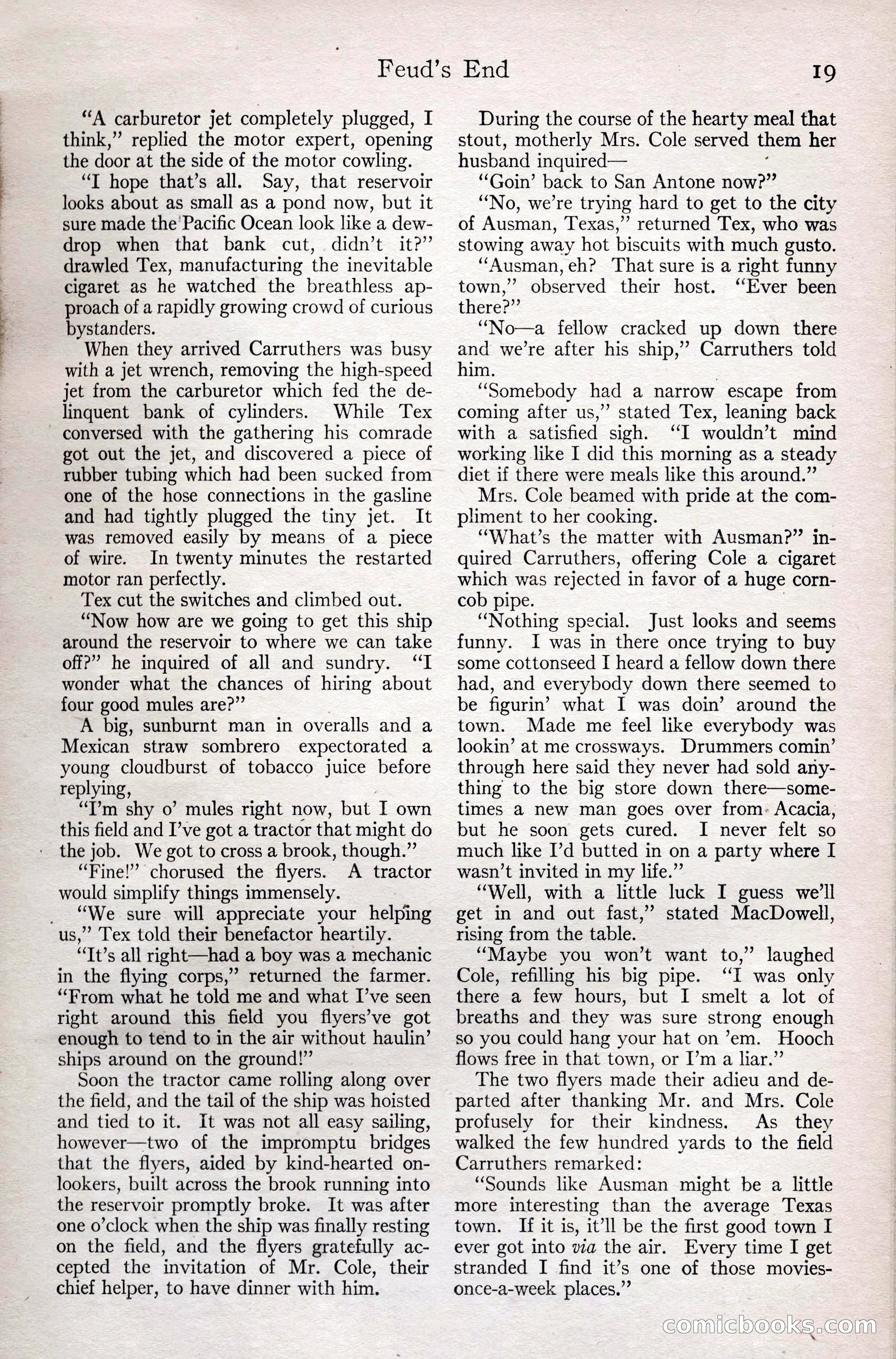 Adventure Magazine, February 28, 1922 — page 29 of 204