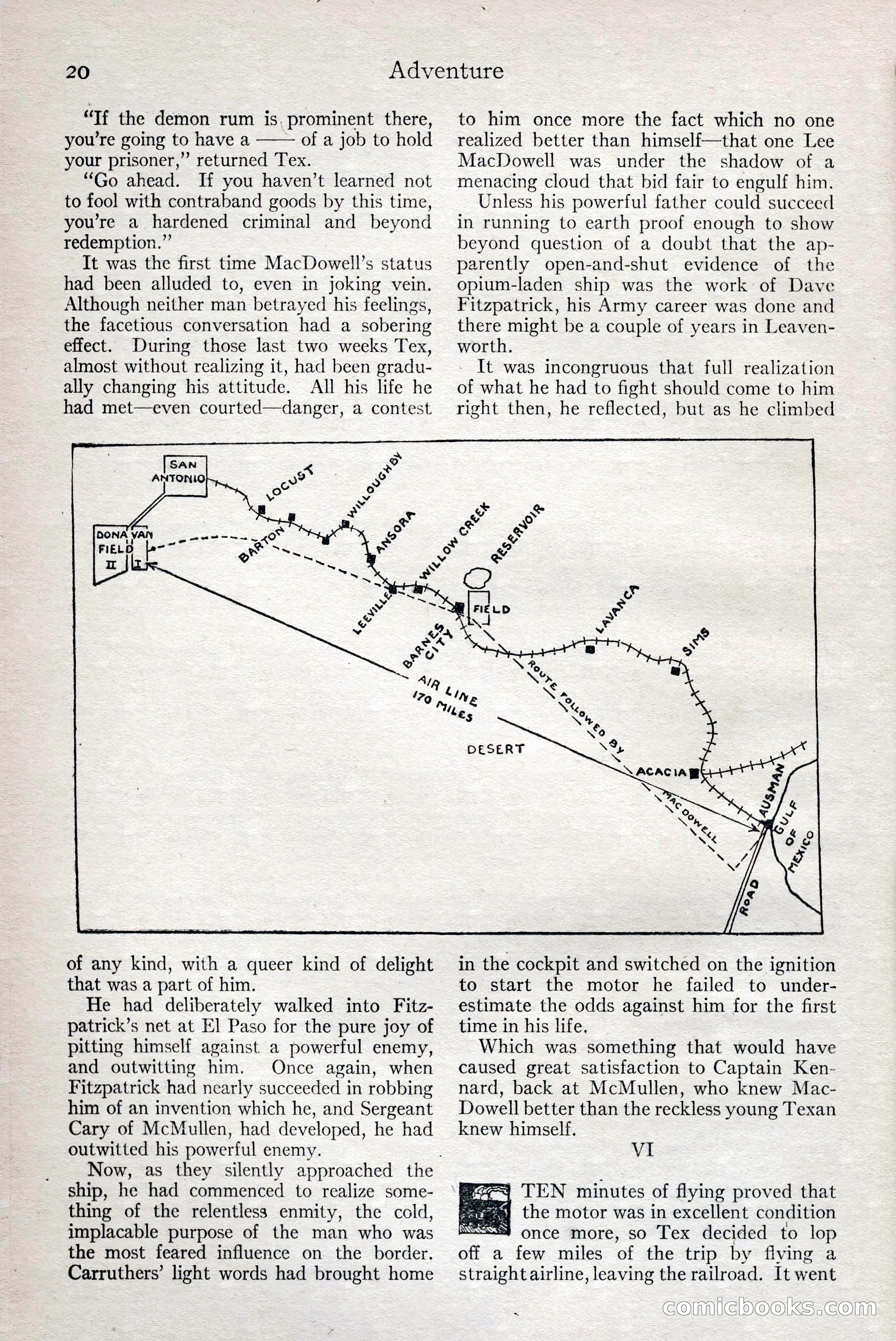 Adventure Magazine, February 28, 1922 — page 30 of 204