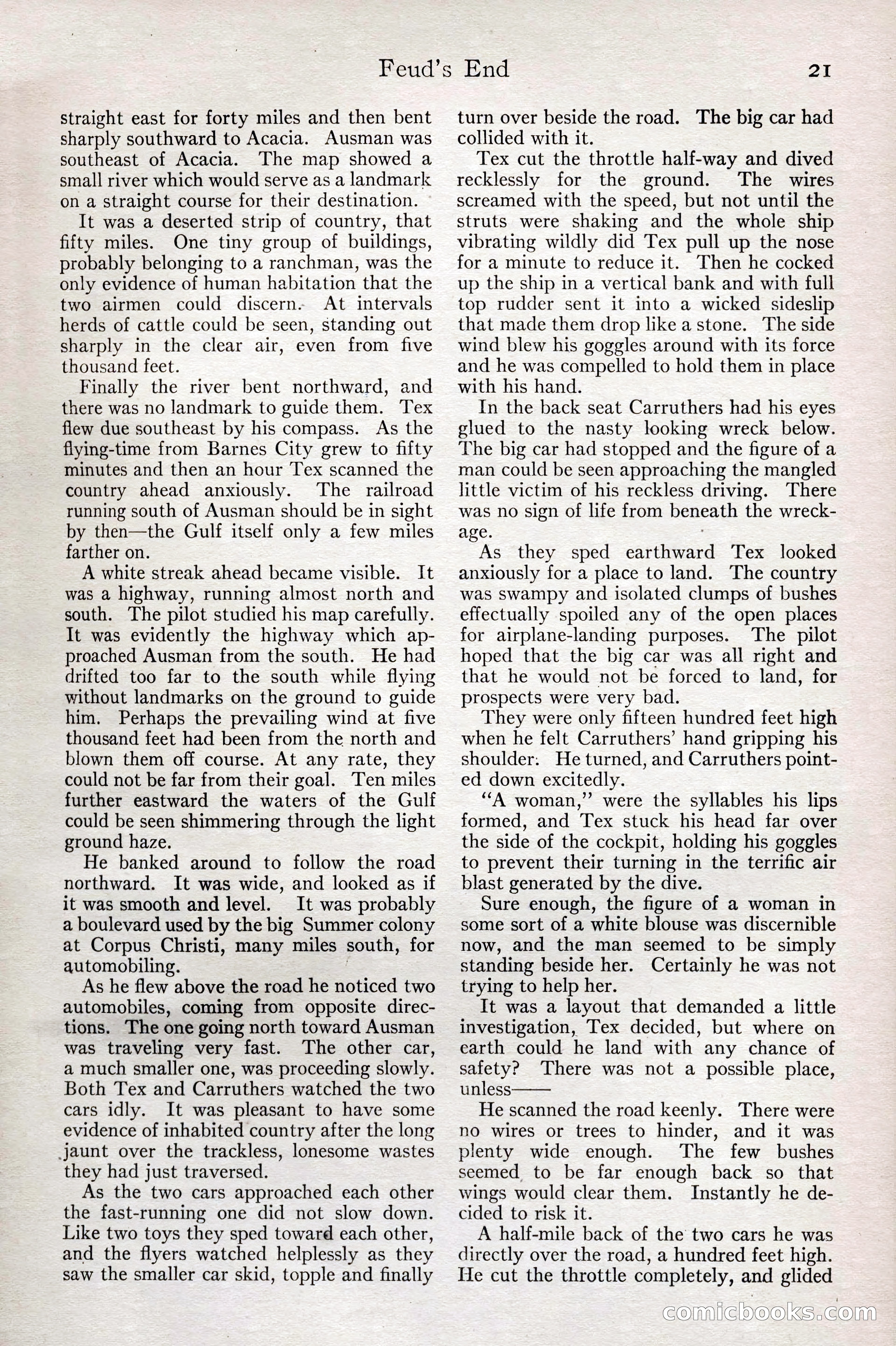 Adventure Magazine, February 28, 1922 — page 31 of 204
