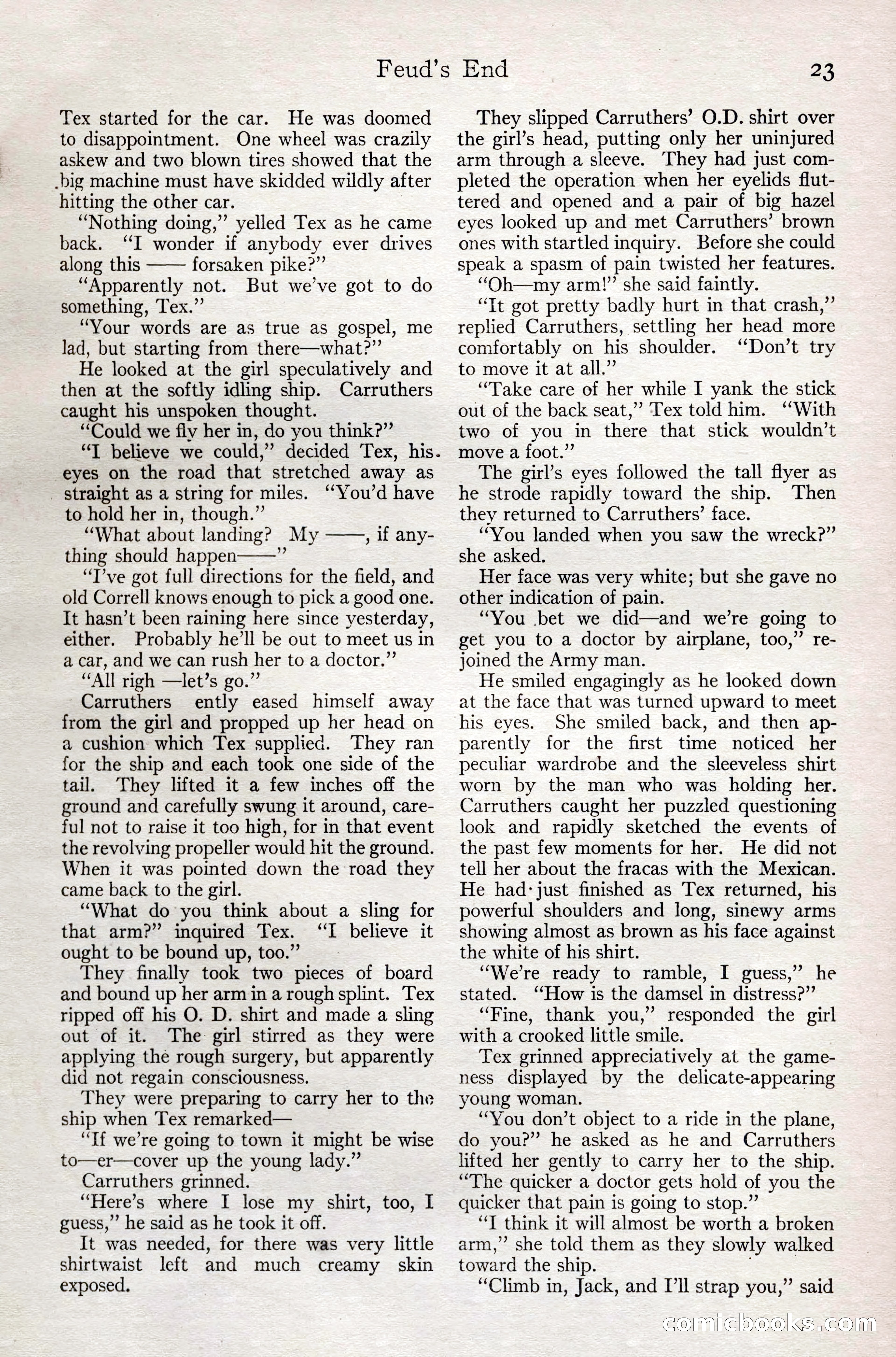 Adventure Magazine, February 28, 1922 — page 33 of 204