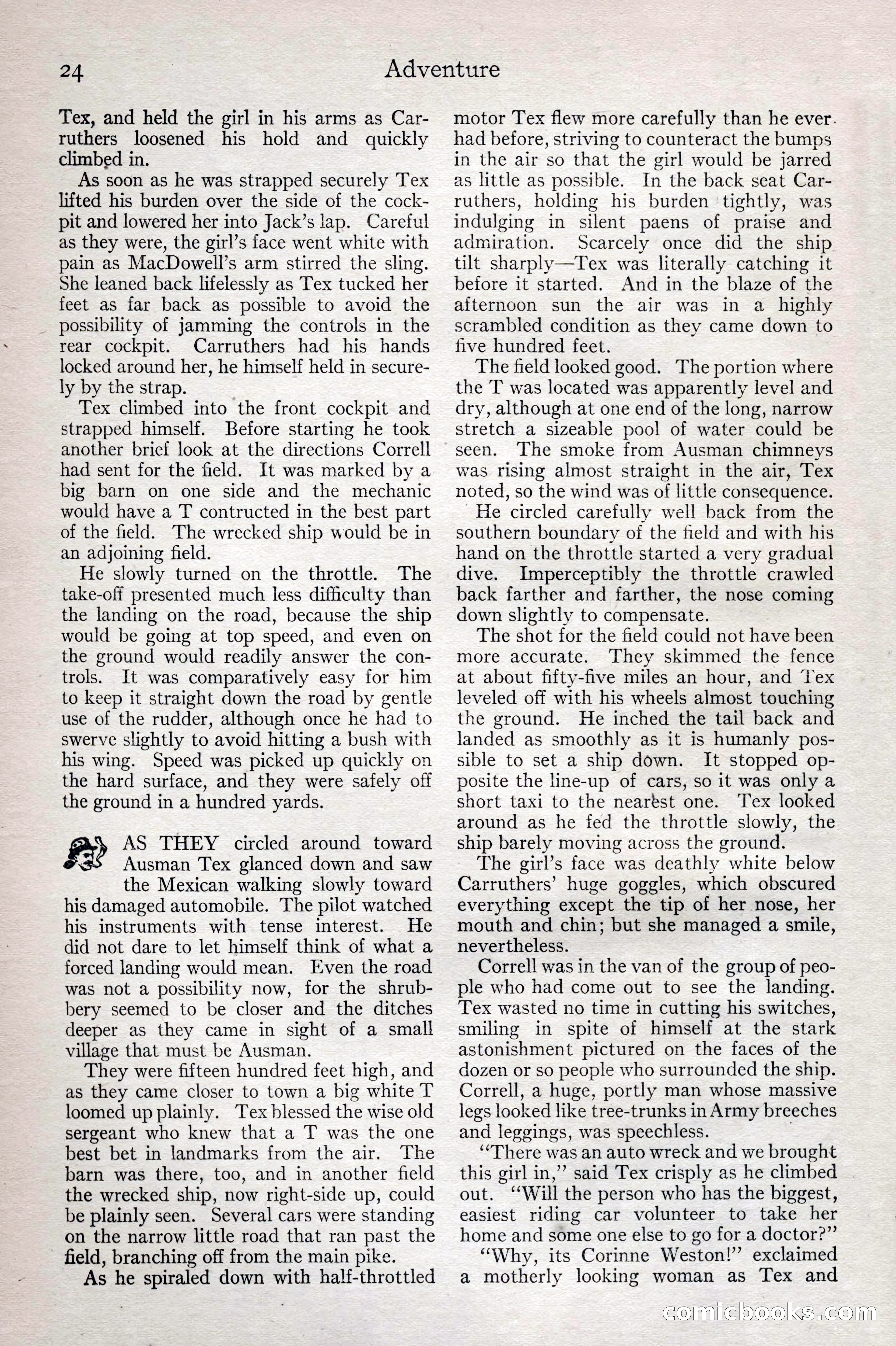 Adventure Magazine, February 28, 1922 — page 34 of 204