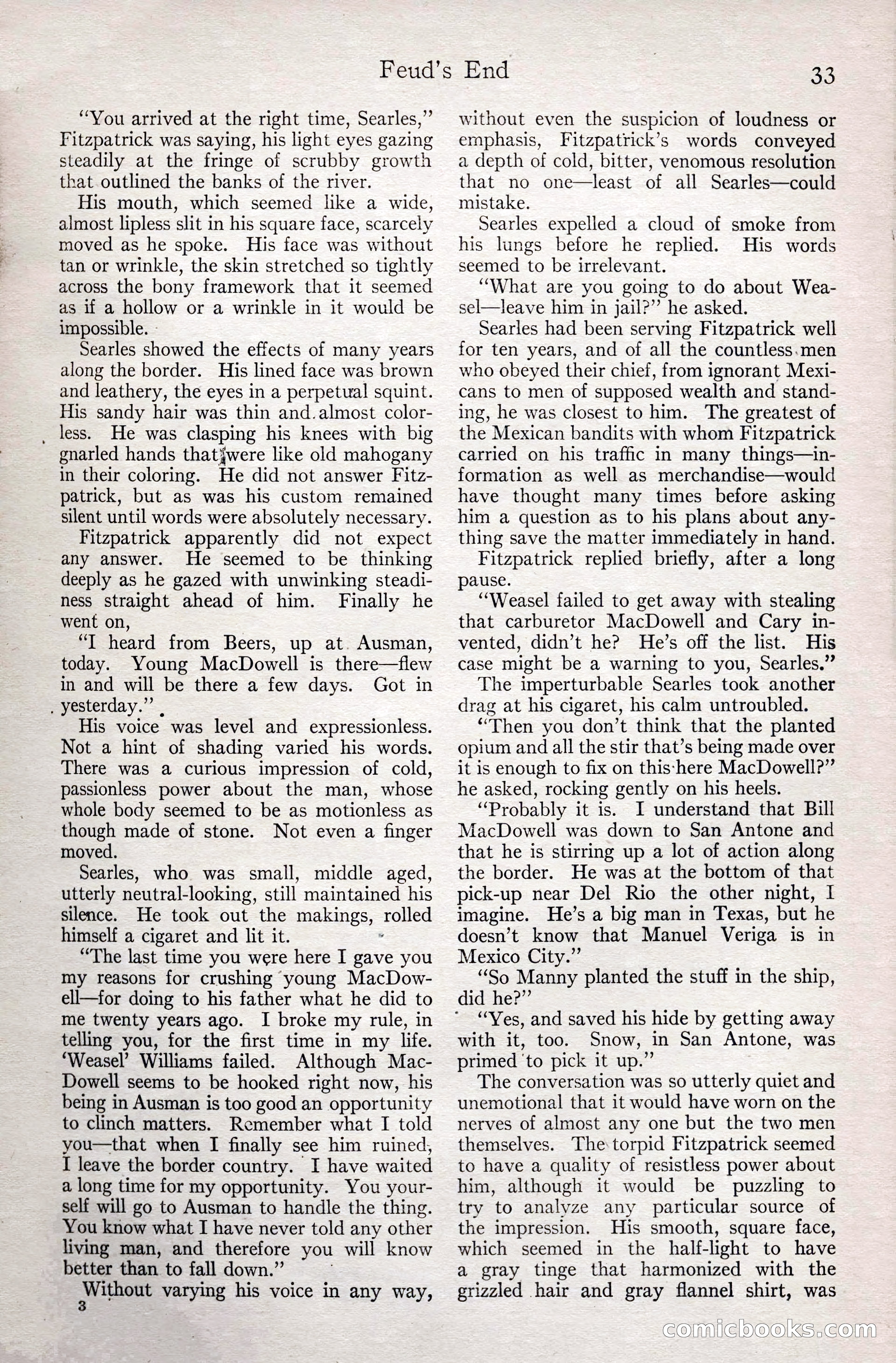 Adventure Magazine, February 28, 1922 — page 43 of 204