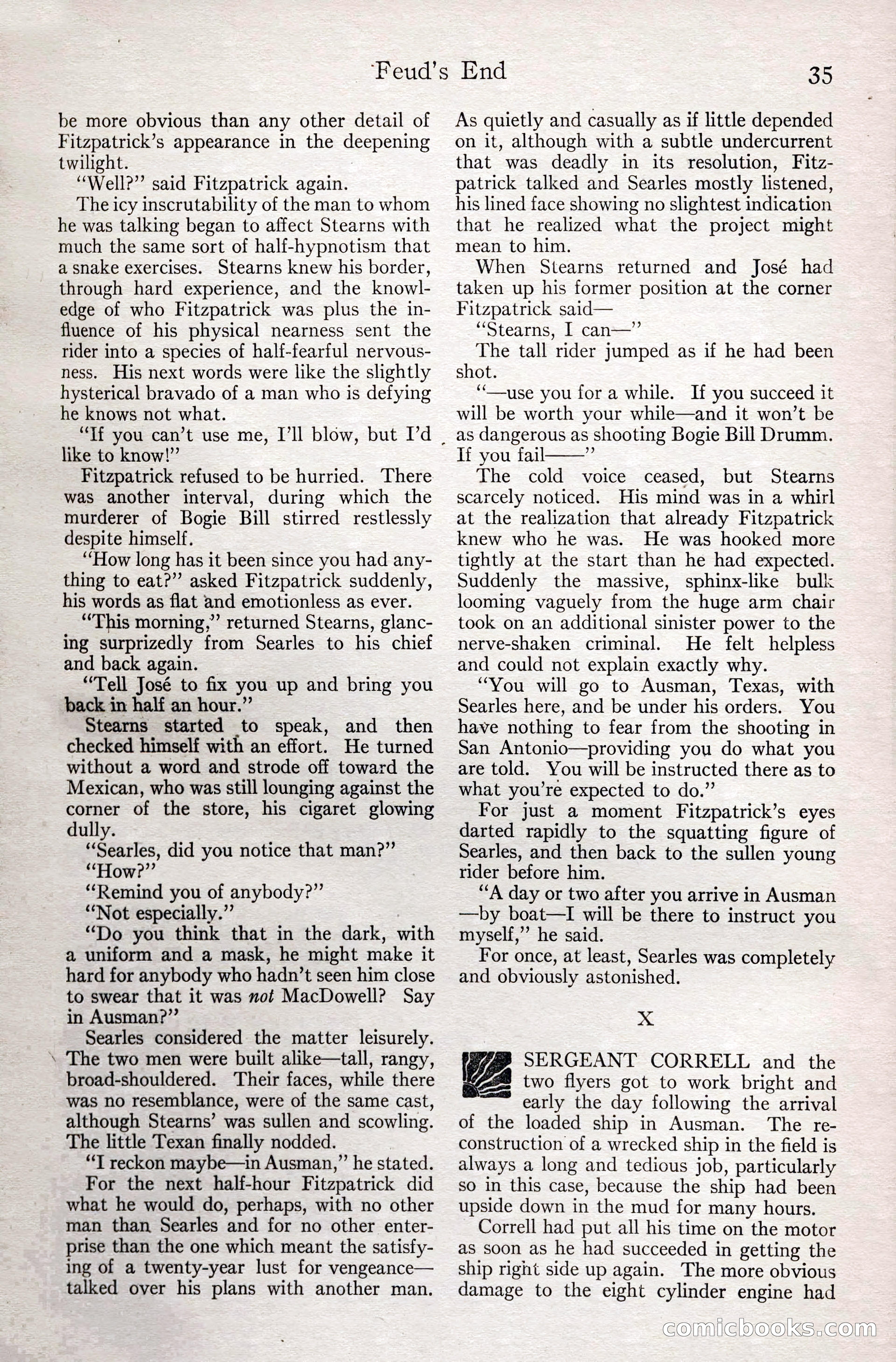 Adventure Magazine, February 28, 1922 — page 45 of 204
