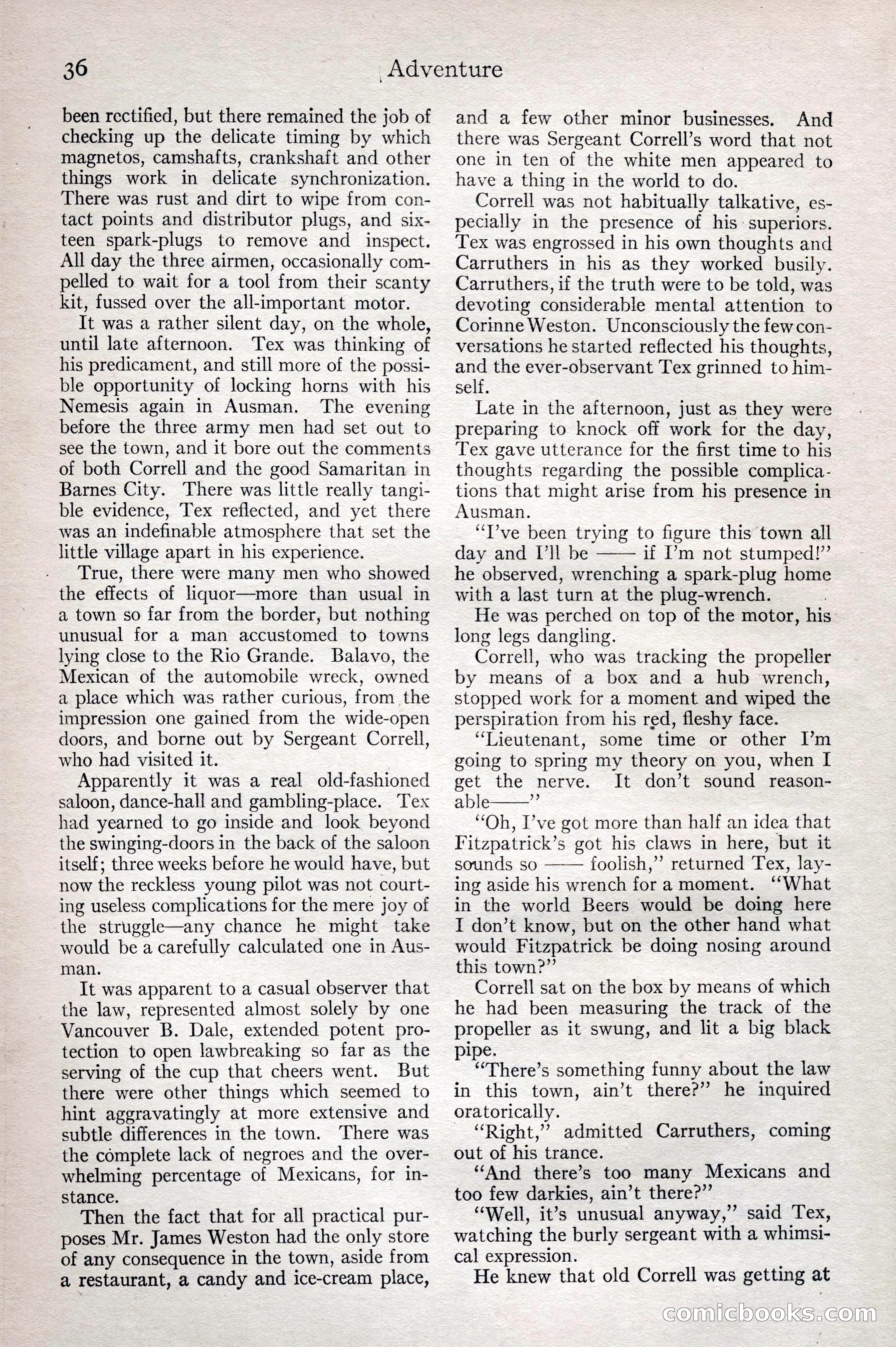 Adventure Magazine, February 28, 1922 — page 46 of 204