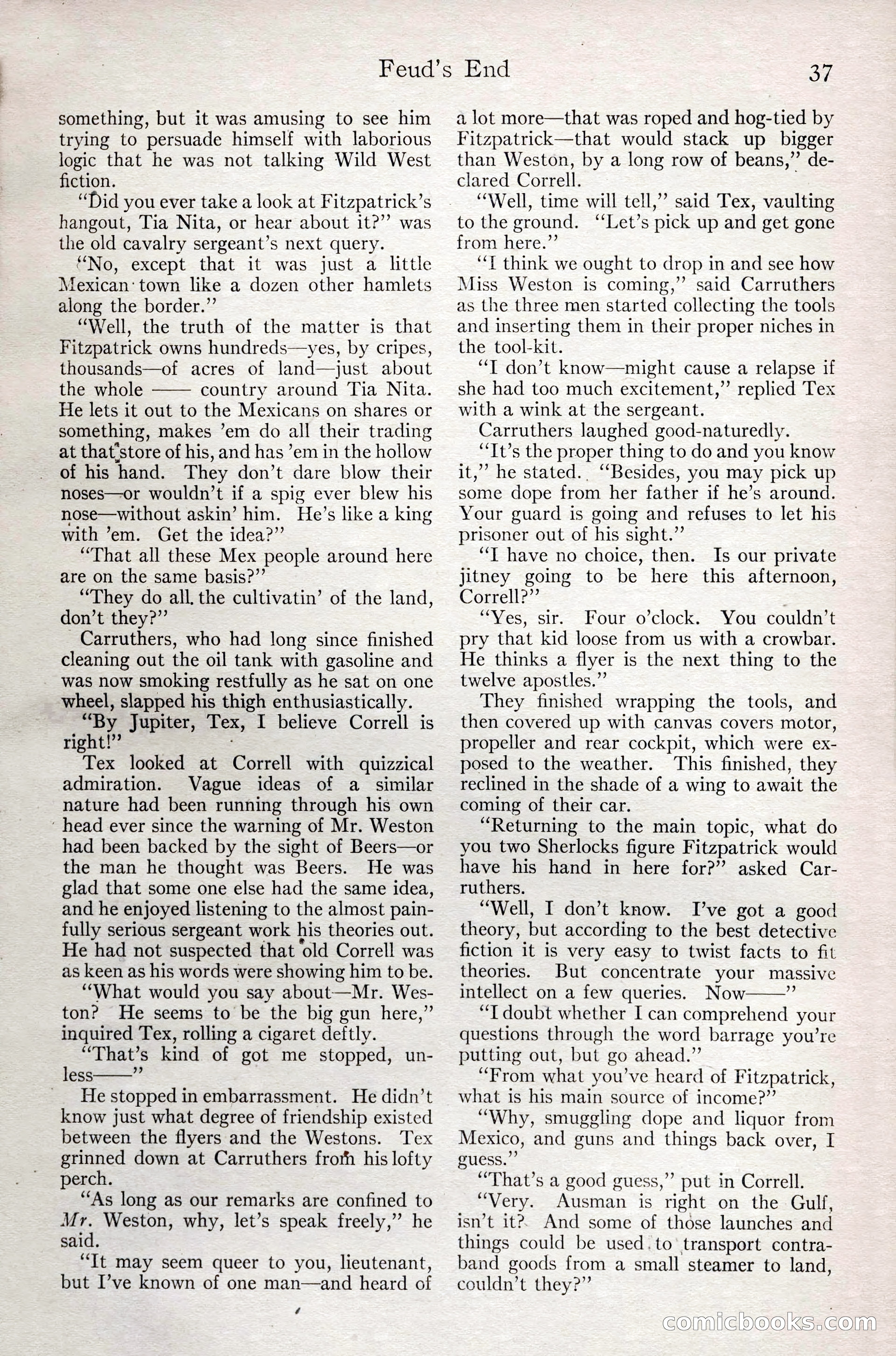 Adventure Magazine, February 28, 1922 — page 47 of 204