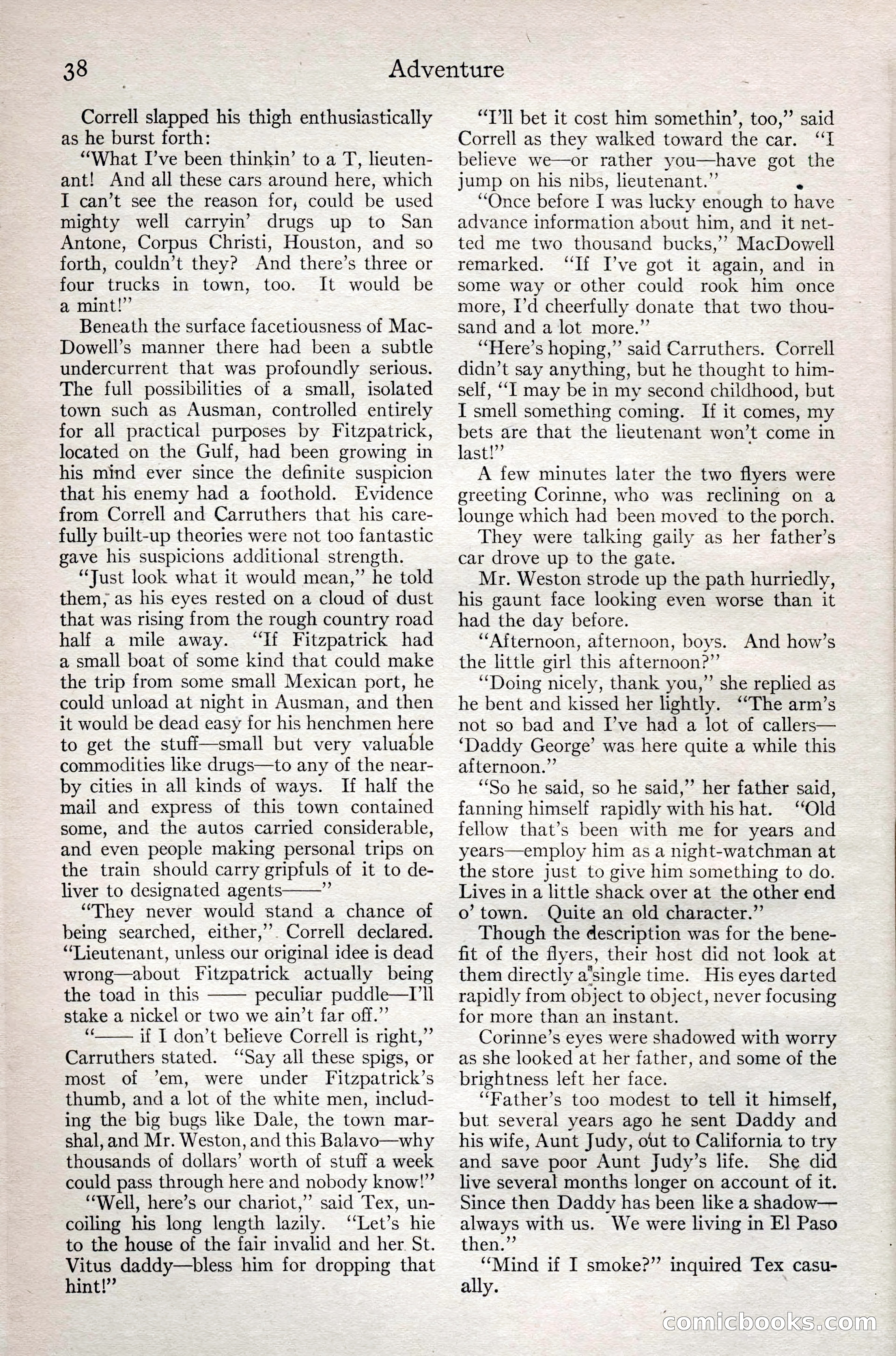 Adventure Magazine, February 28, 1922 — page 48 of 204