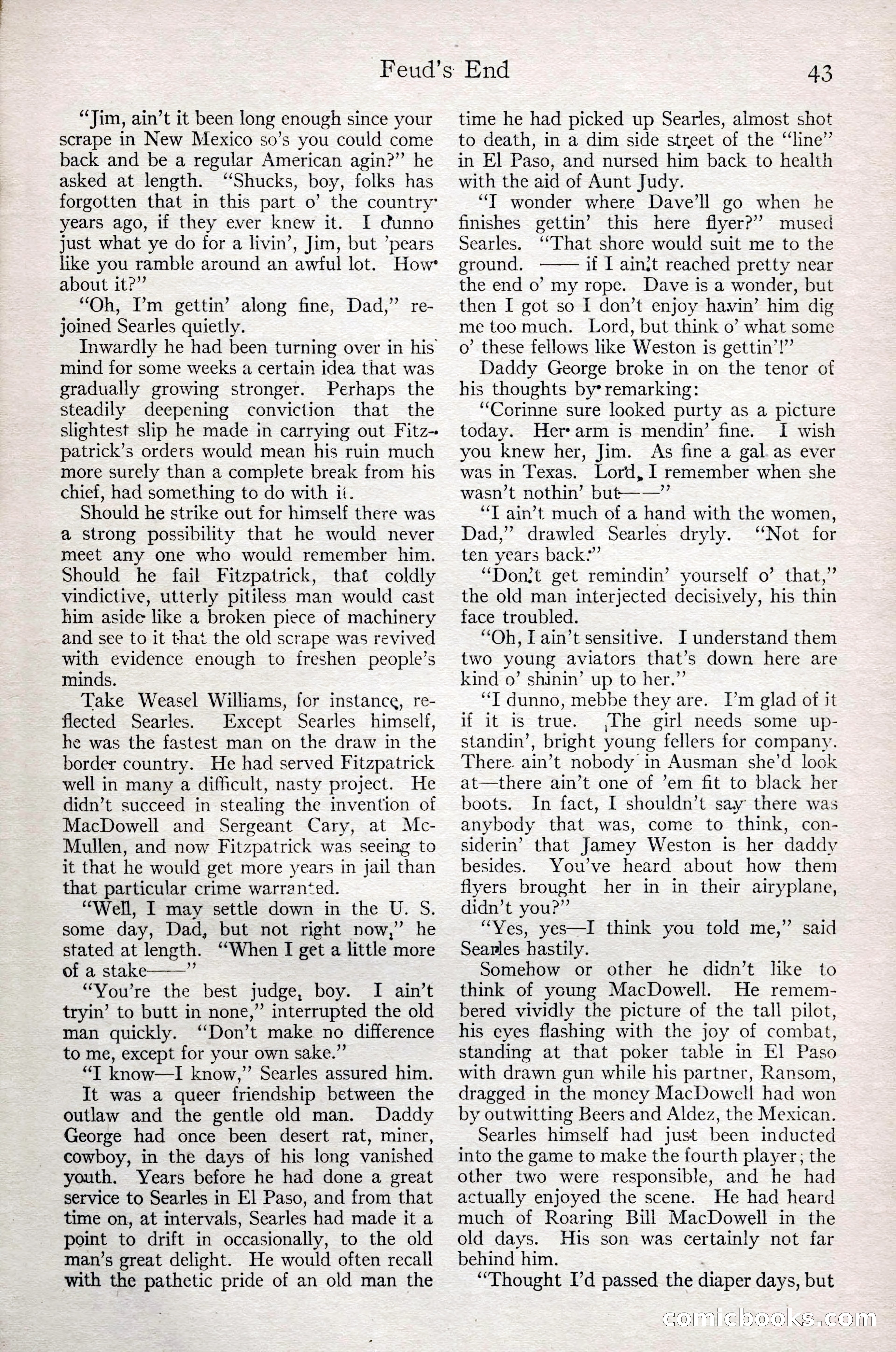 Adventure Magazine, February 28, 1922 — page 53 of 204