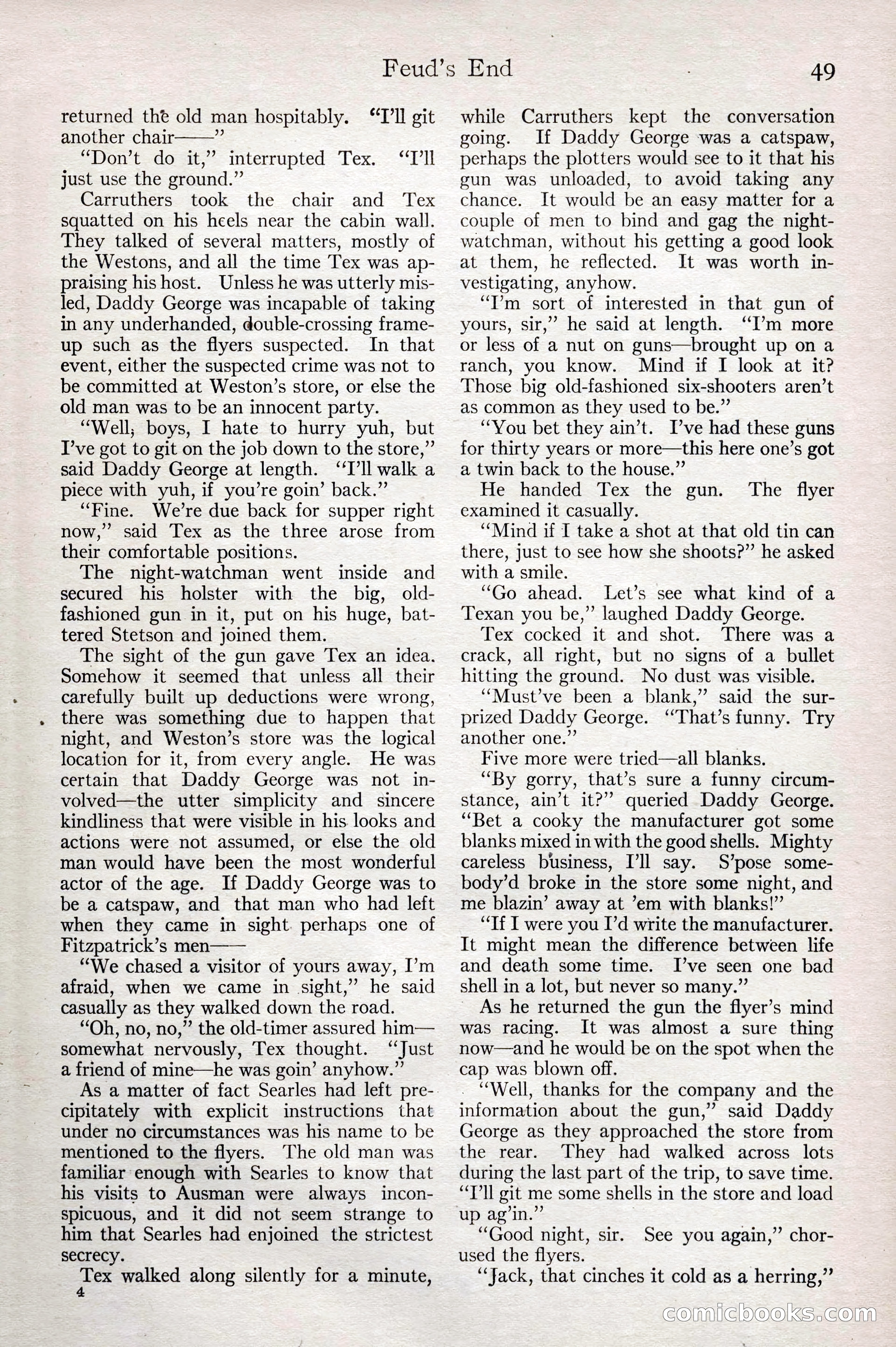 Adventure Magazine, February 28, 1922 — page 59 of 204