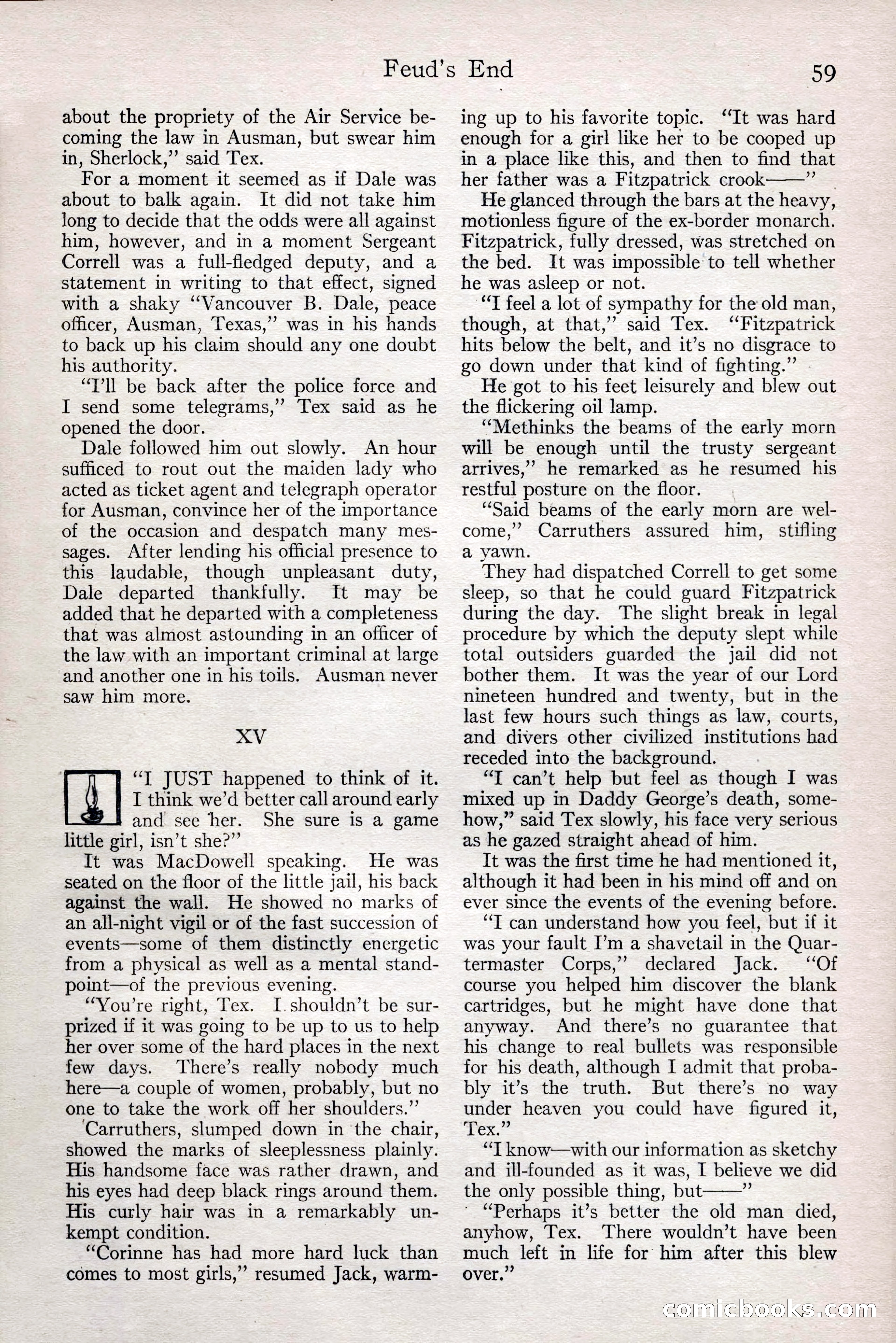 Adventure Magazine, February 28, 1922 — page 69 of 204