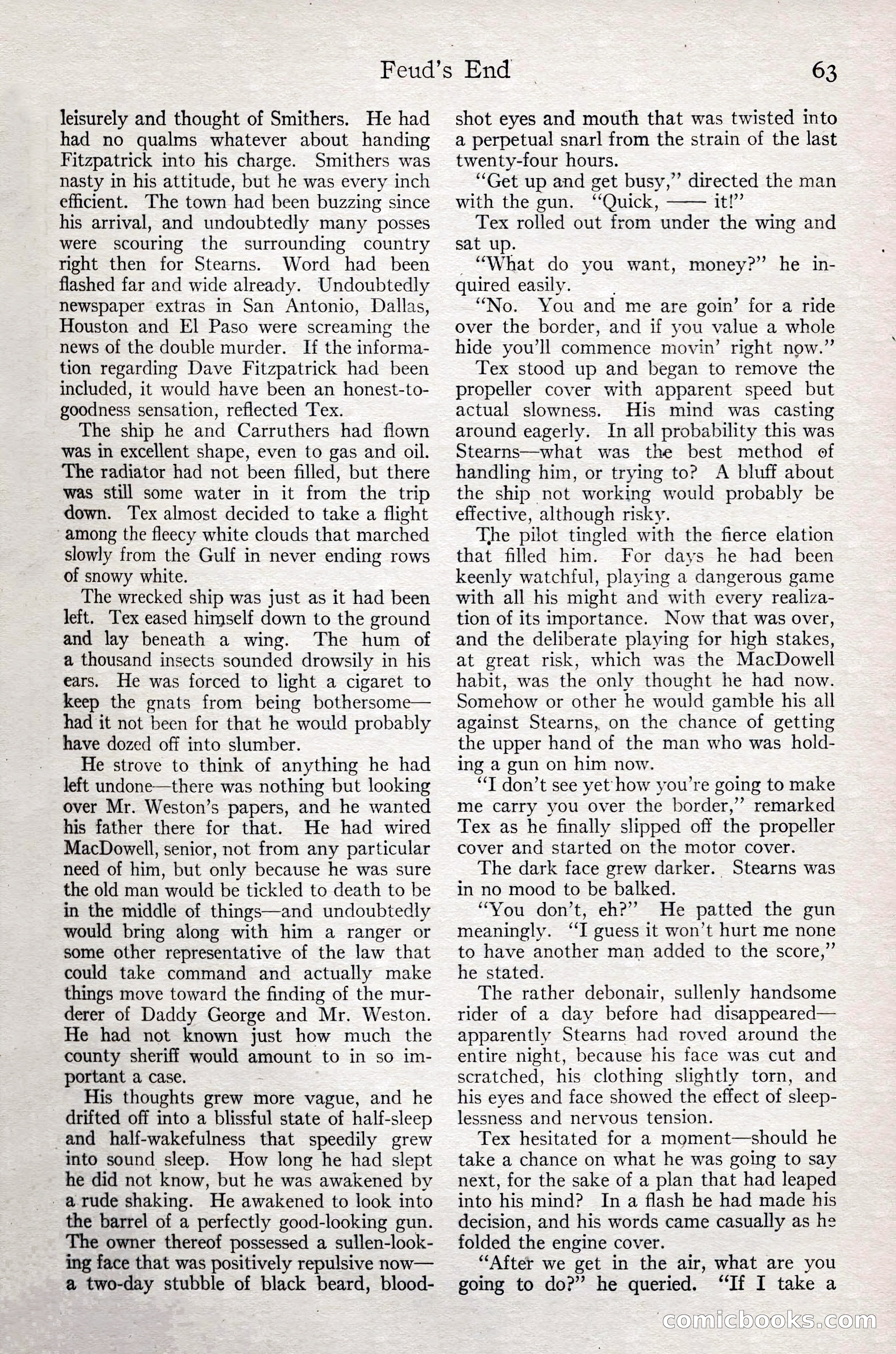 Adventure Magazine, February 28, 1922 — page 73 of 204