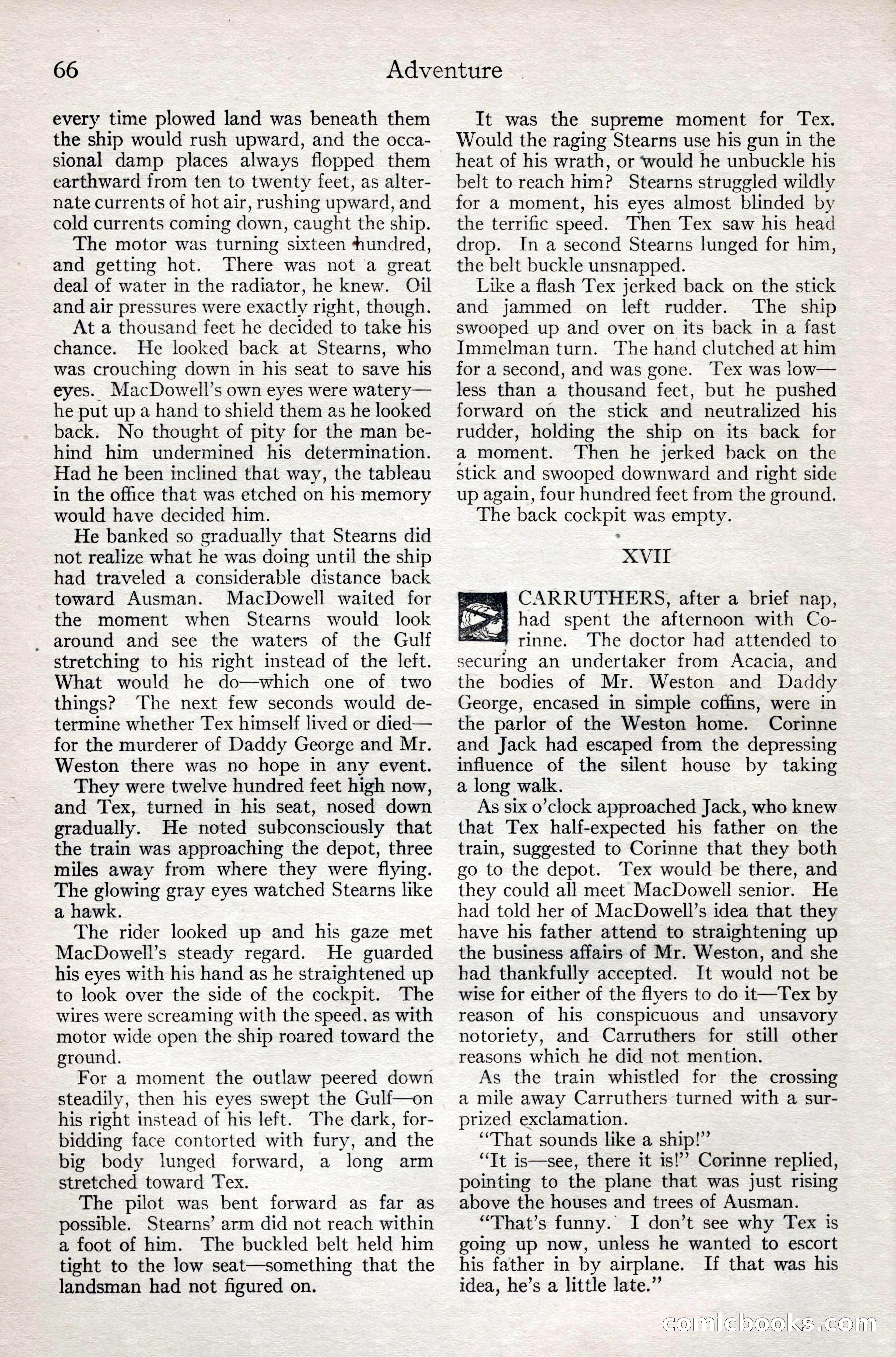 Adventure Magazine, February 28, 1922 — page 76 of 204
