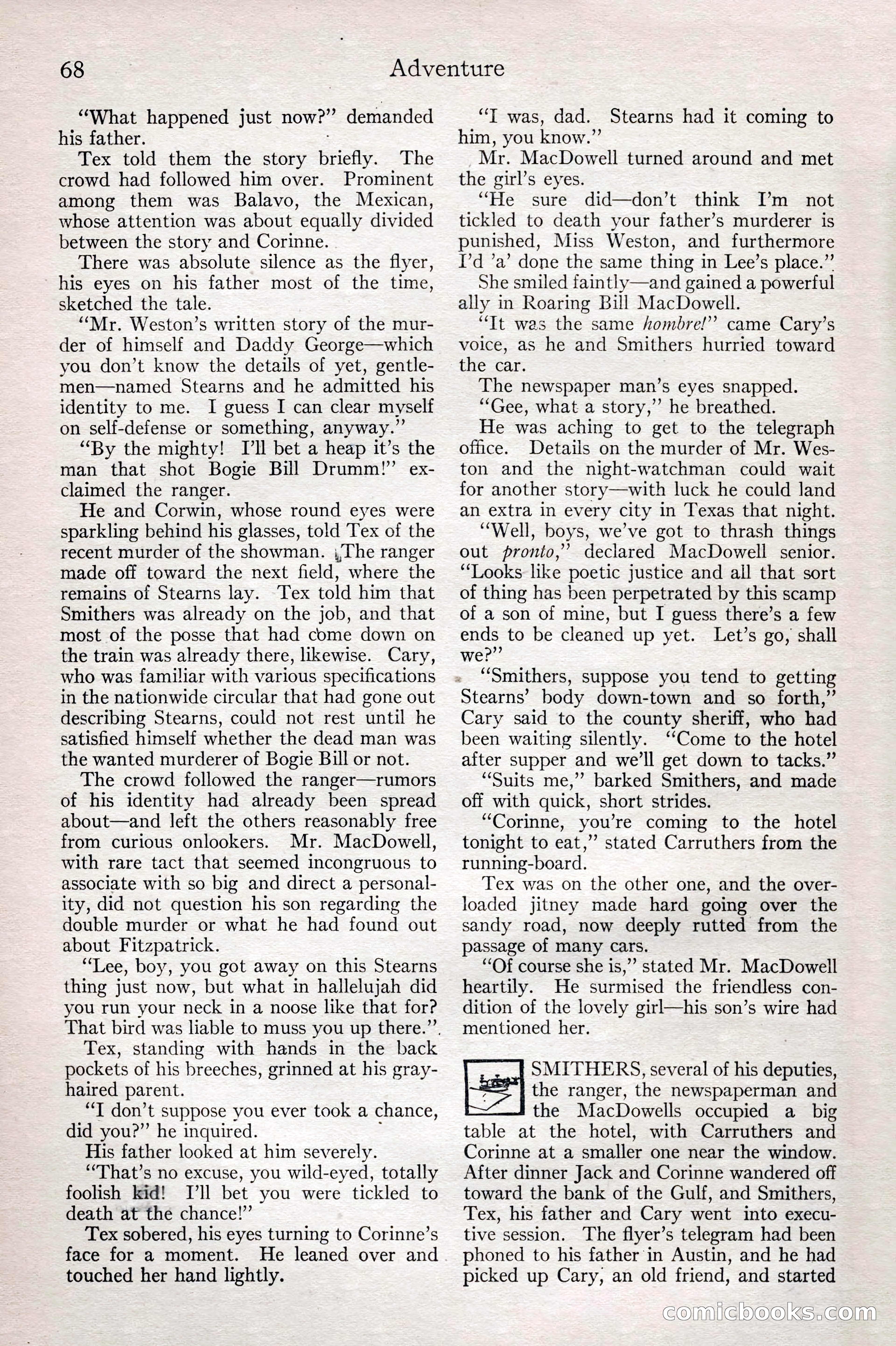 Adventure Magazine, February 28, 1922 — page 78 of 204
