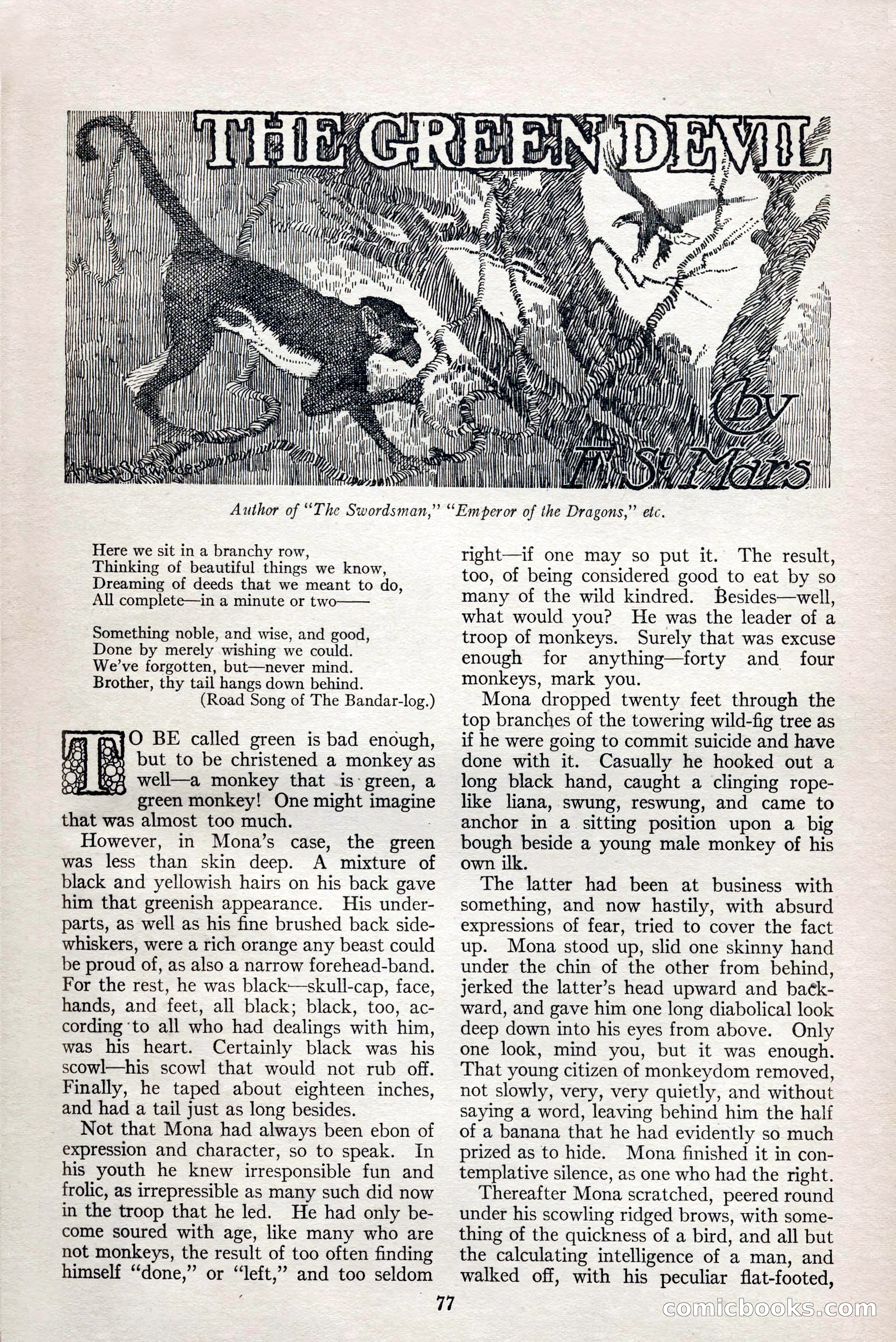 Adventure Magazine, February 28, 1922 — page 87 of 204