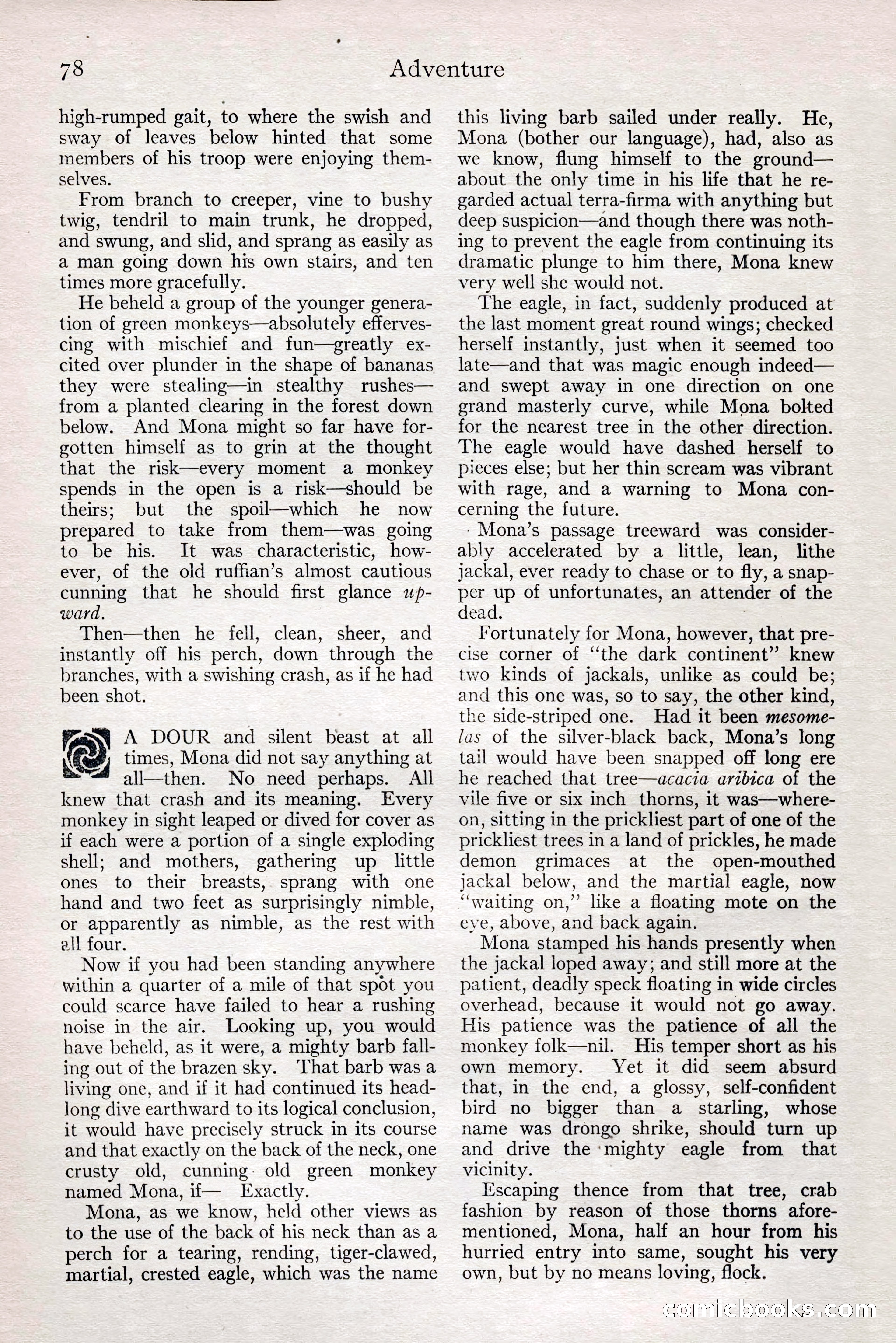 Adventure Magazine, February 28, 1922 — page 88 of 204