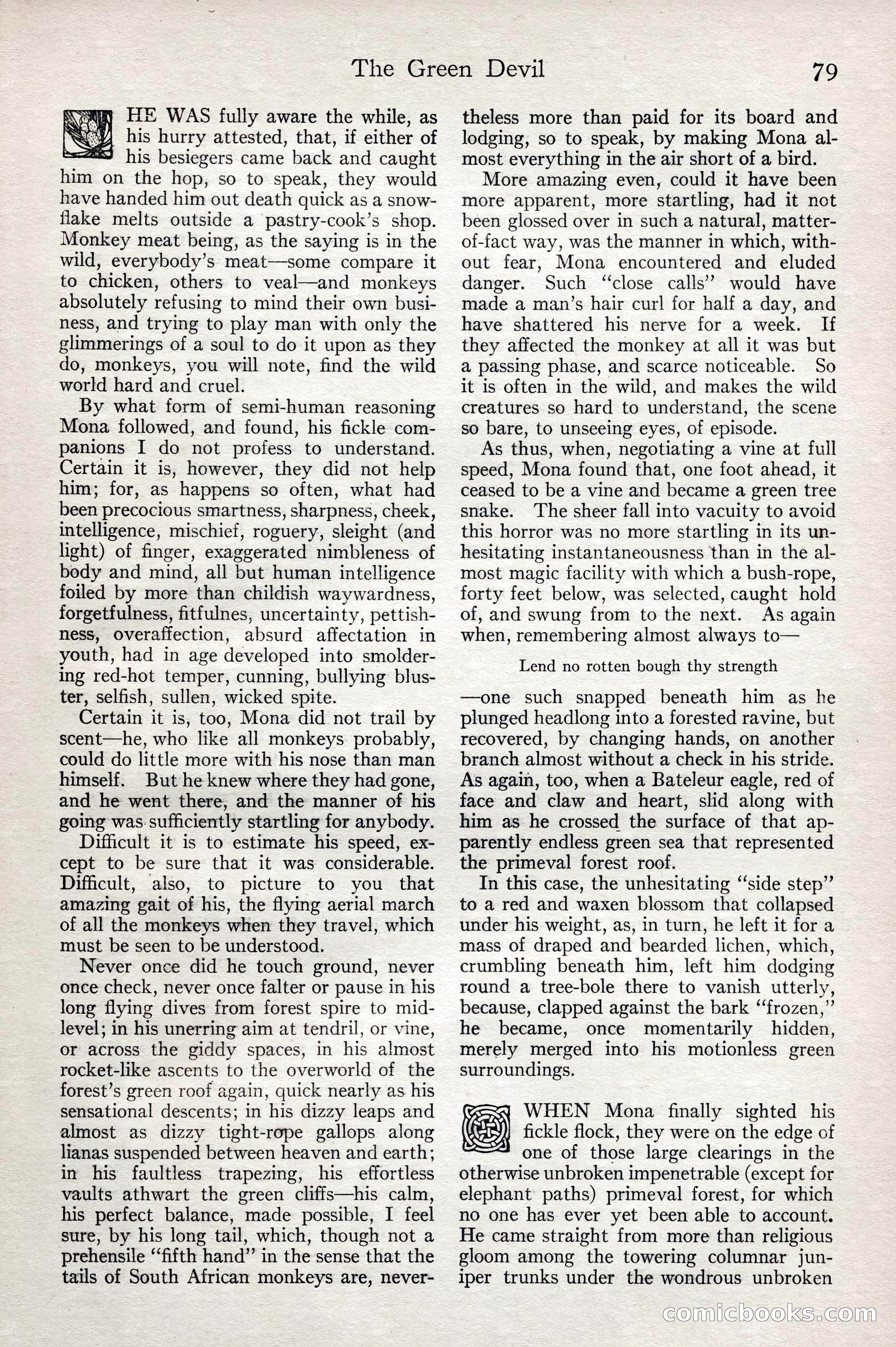 Adventure Magazine, February 28, 1922 — page 89 of 204