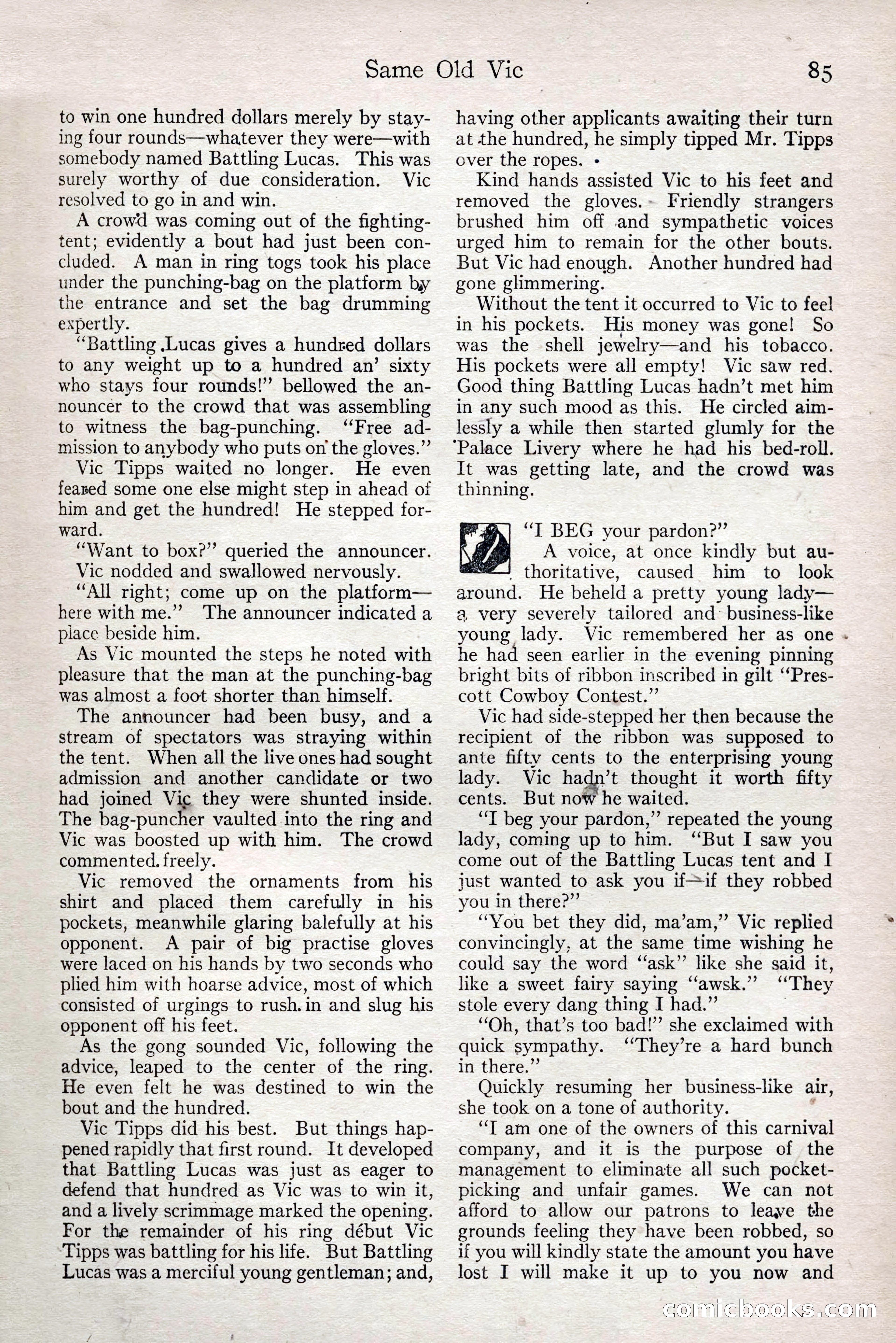 Adventure Magazine, February 28, 1922 — page 95 of 204
