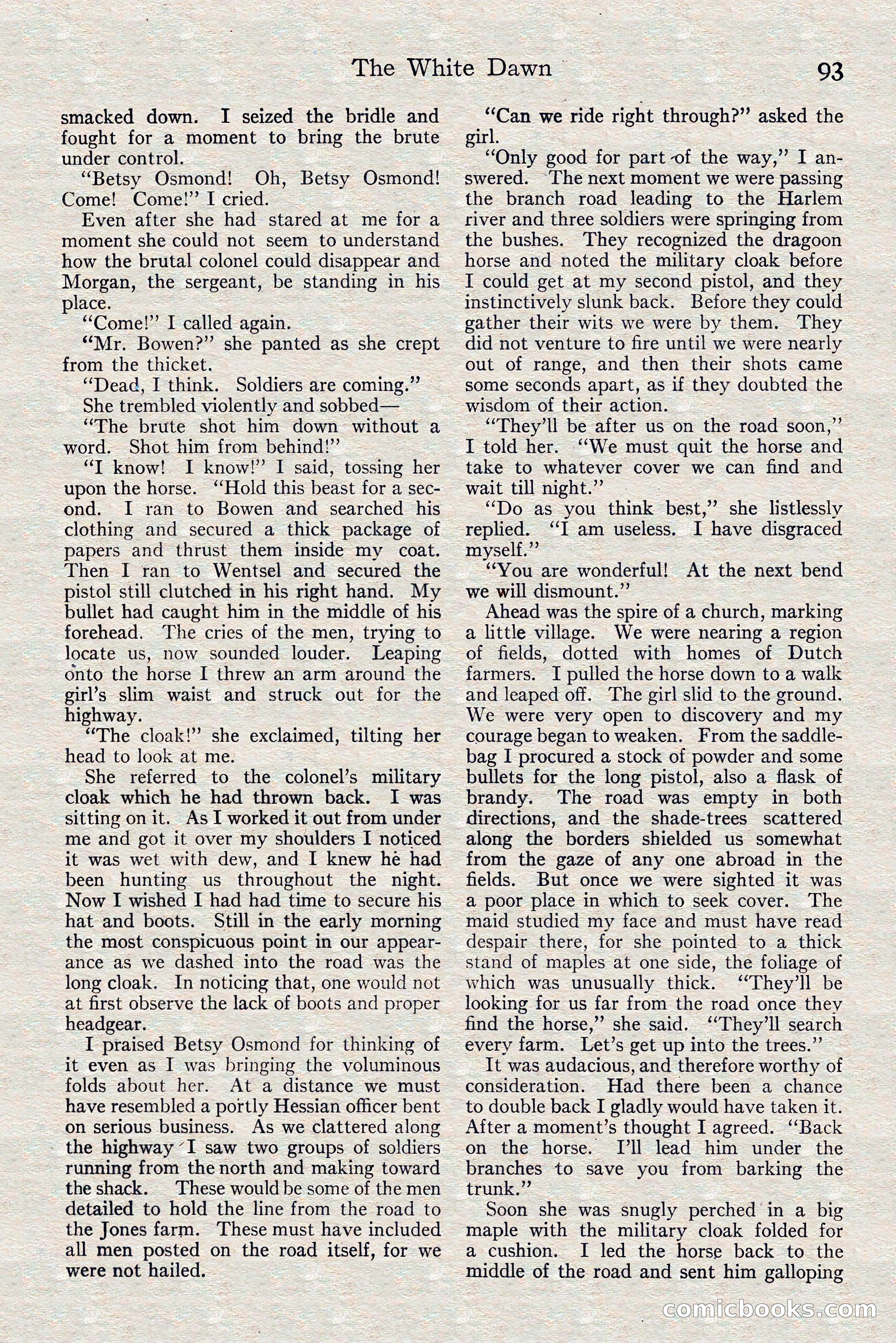 Adventure Magazine, February 28, 1922 — page 103 of 204