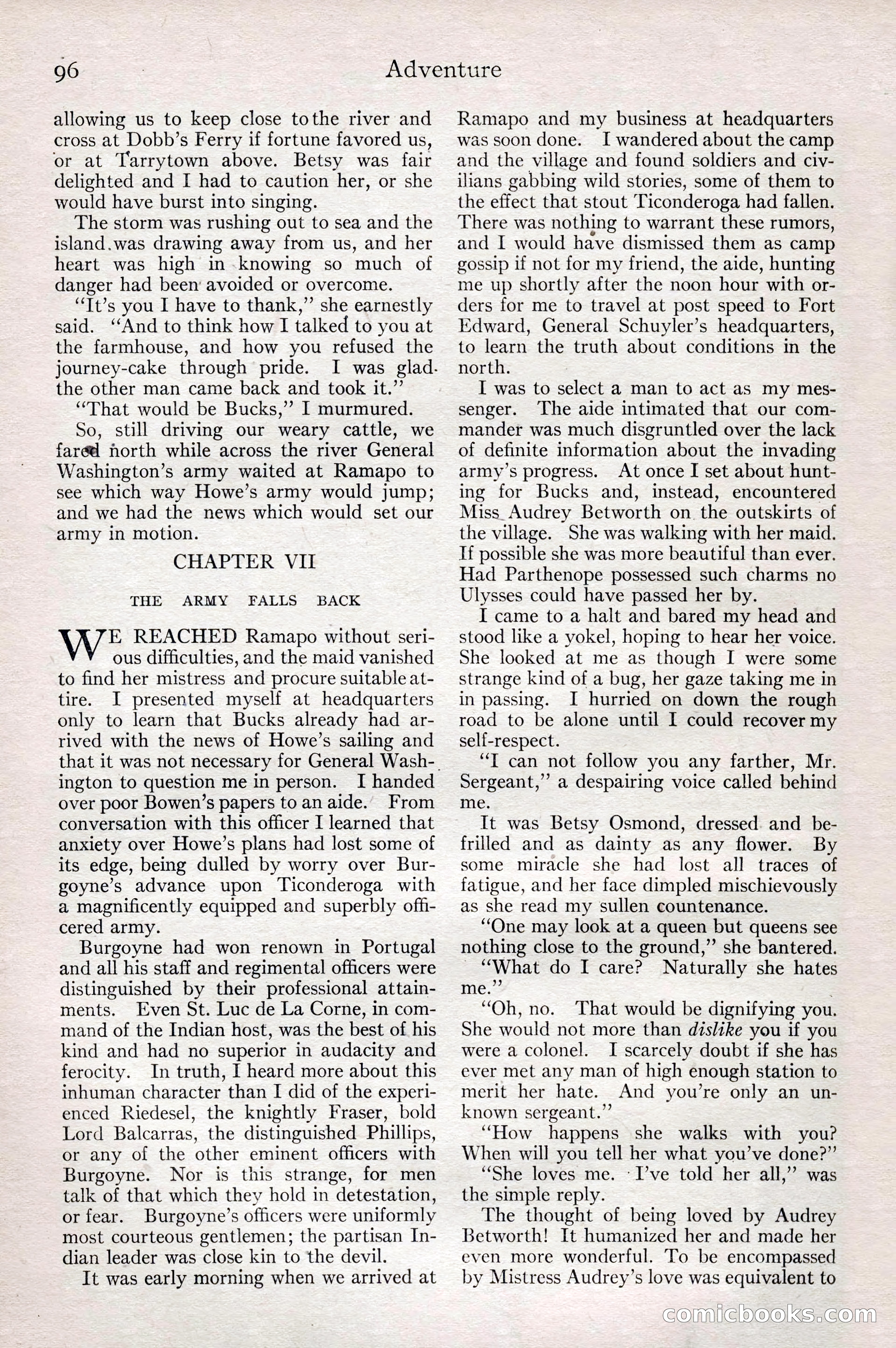 Adventure Magazine, February 28, 1922 — page 106 of 204