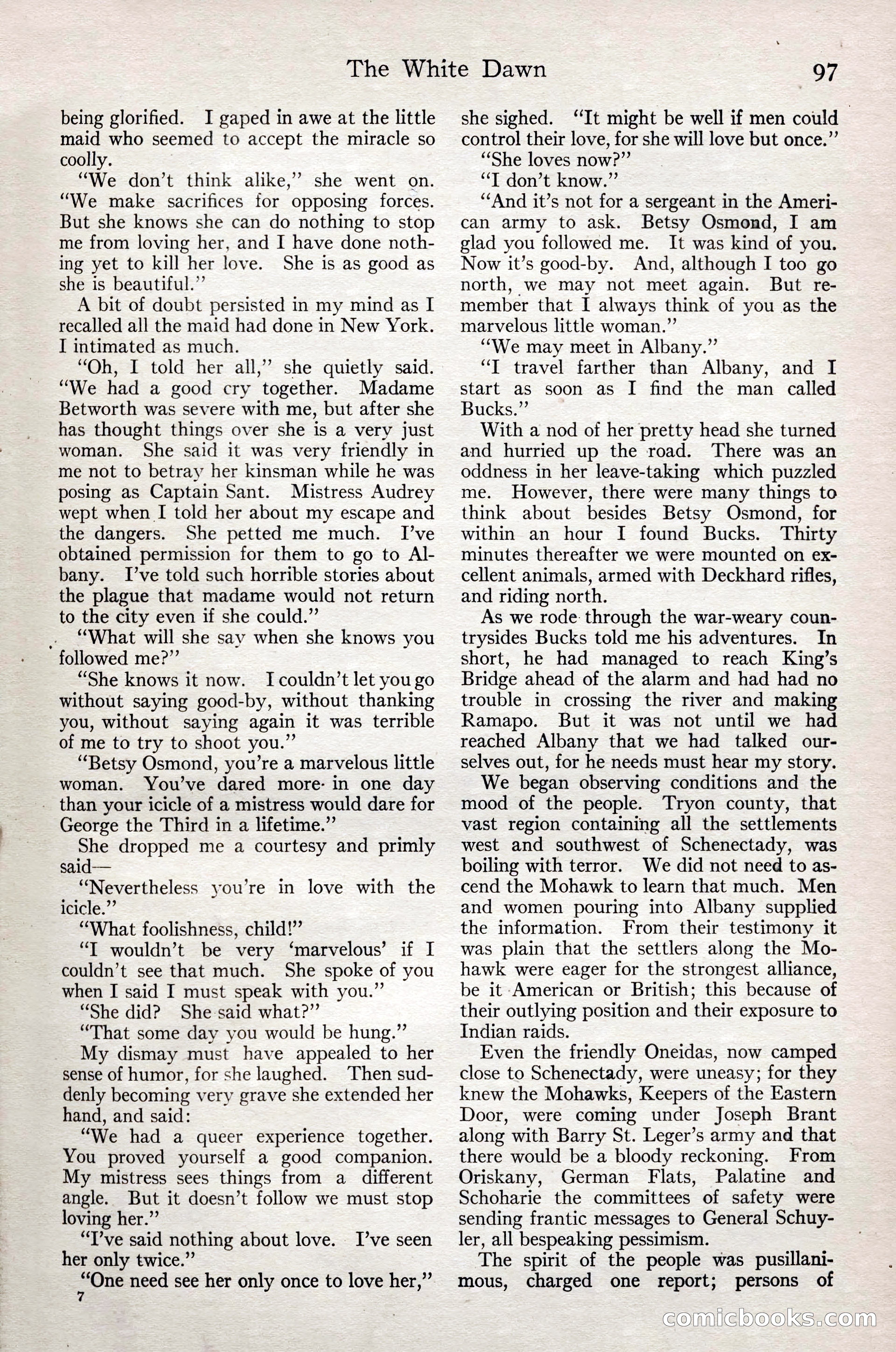 Adventure Magazine, February 28, 1922 — page 107 of 204