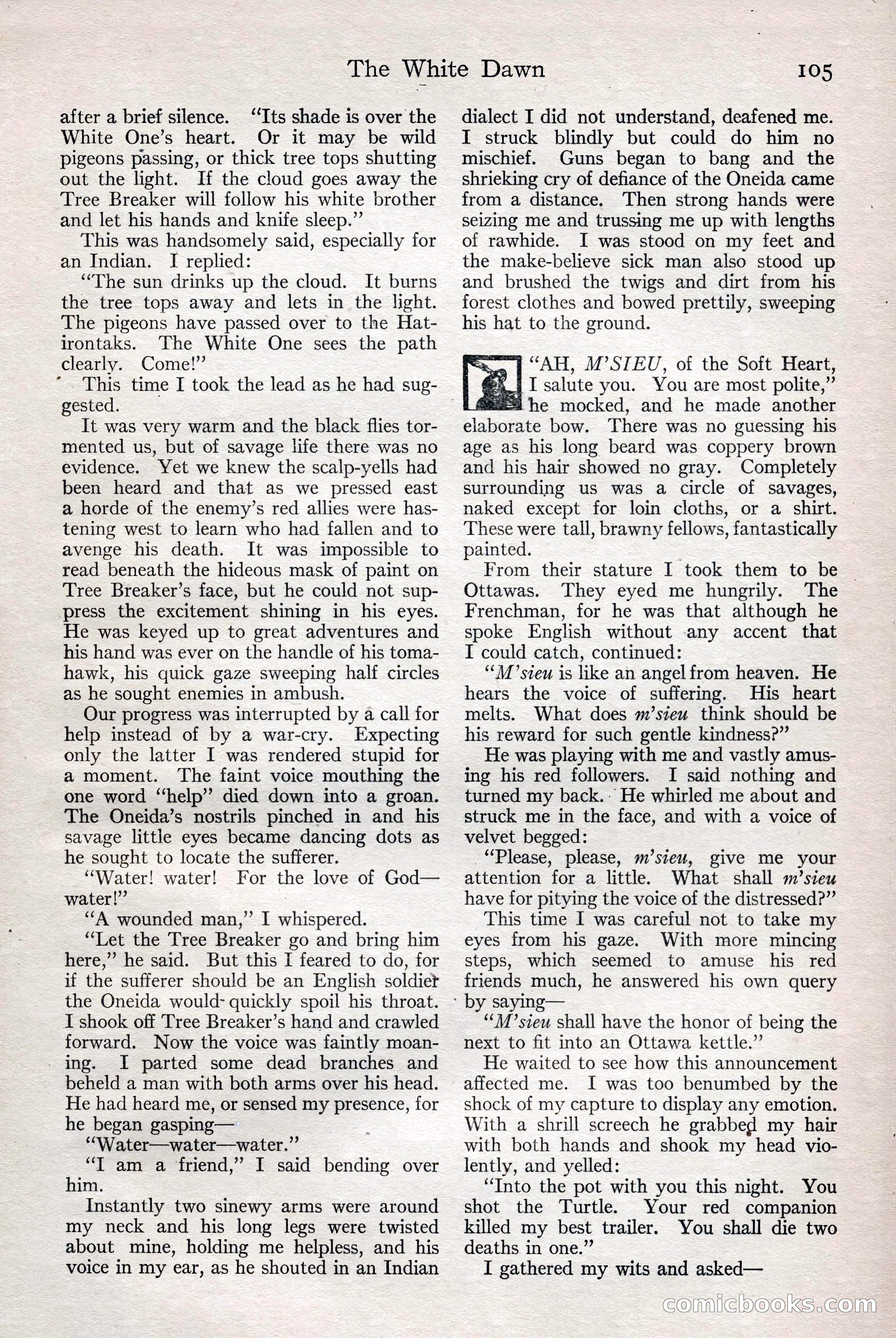 Adventure Magazine, February 28, 1922 — page 115 of 204