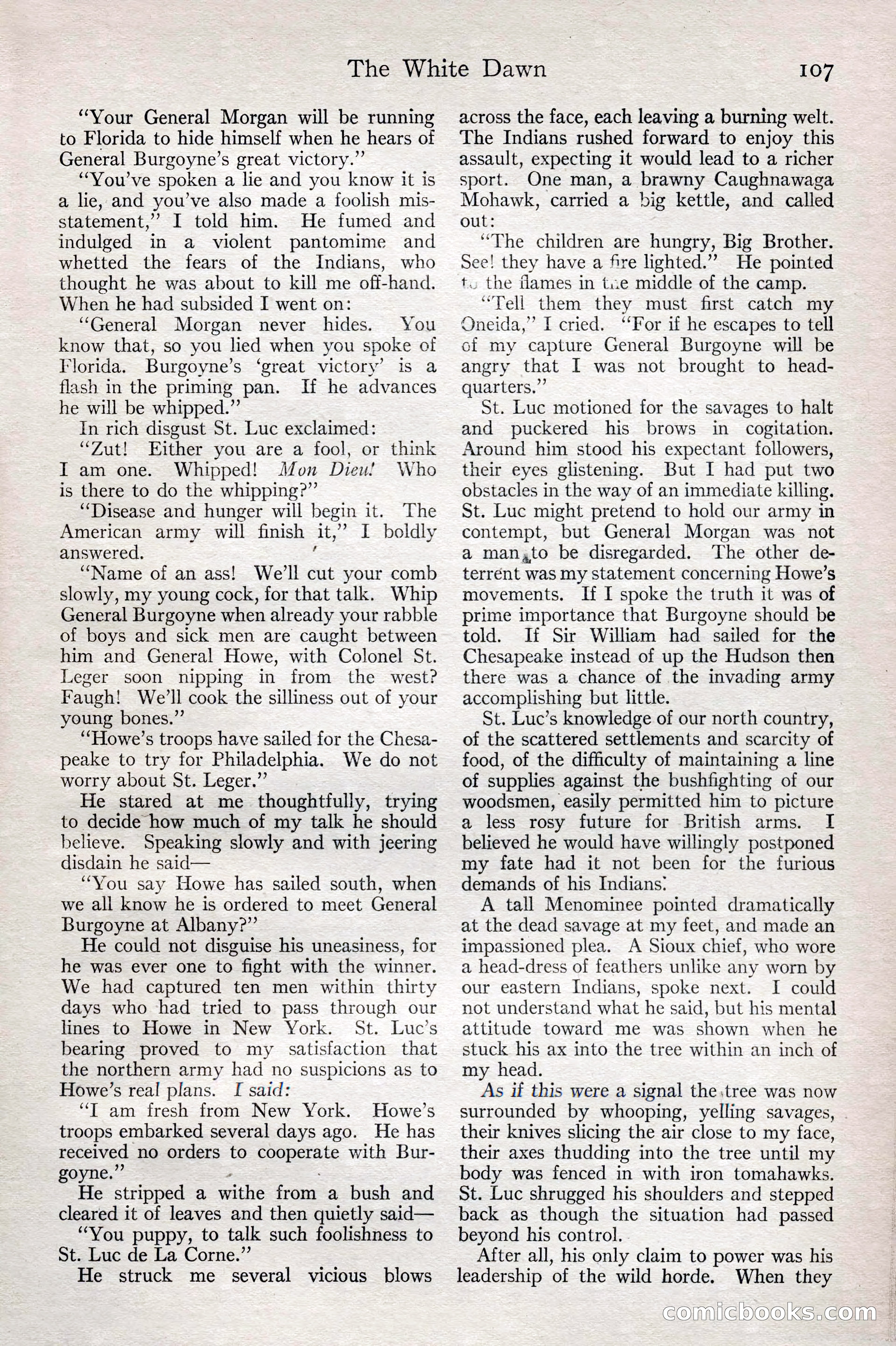 Adventure Magazine, February 28, 1922 — page 117 of 204