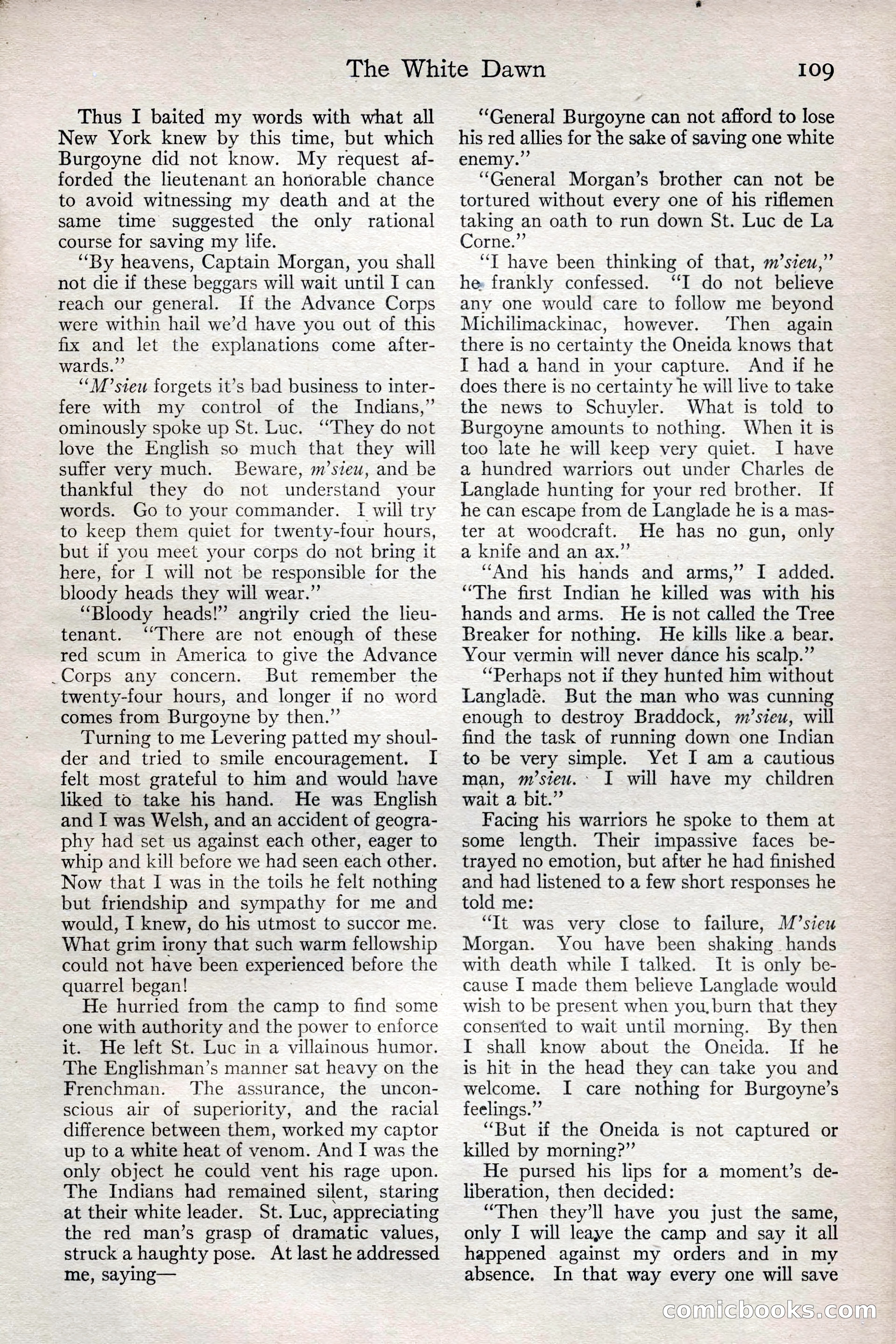 Adventure Magazine, February 28, 1922 — page 119 of 204