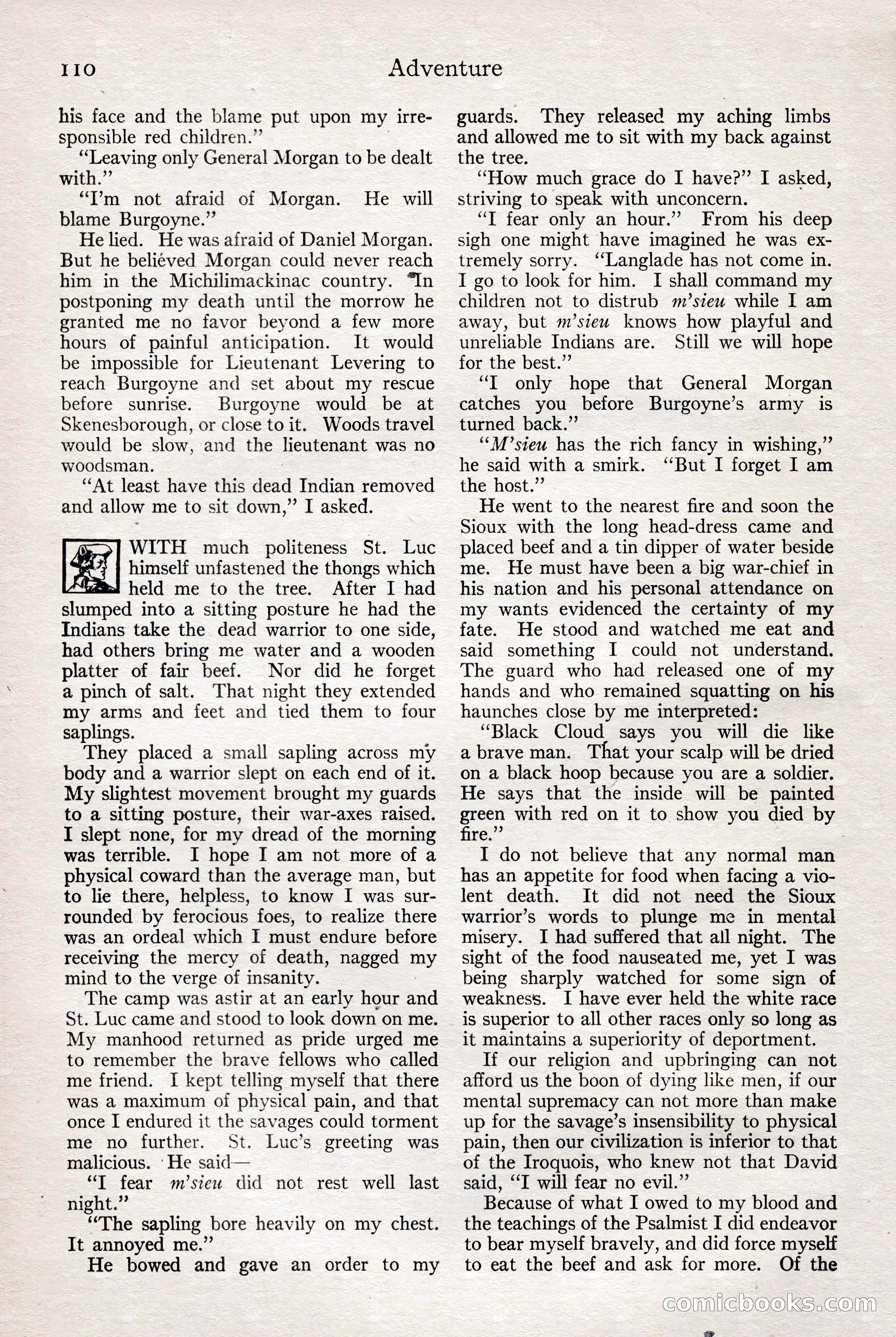 Adventure Magazine, February 28, 1922 — page 120 of 204