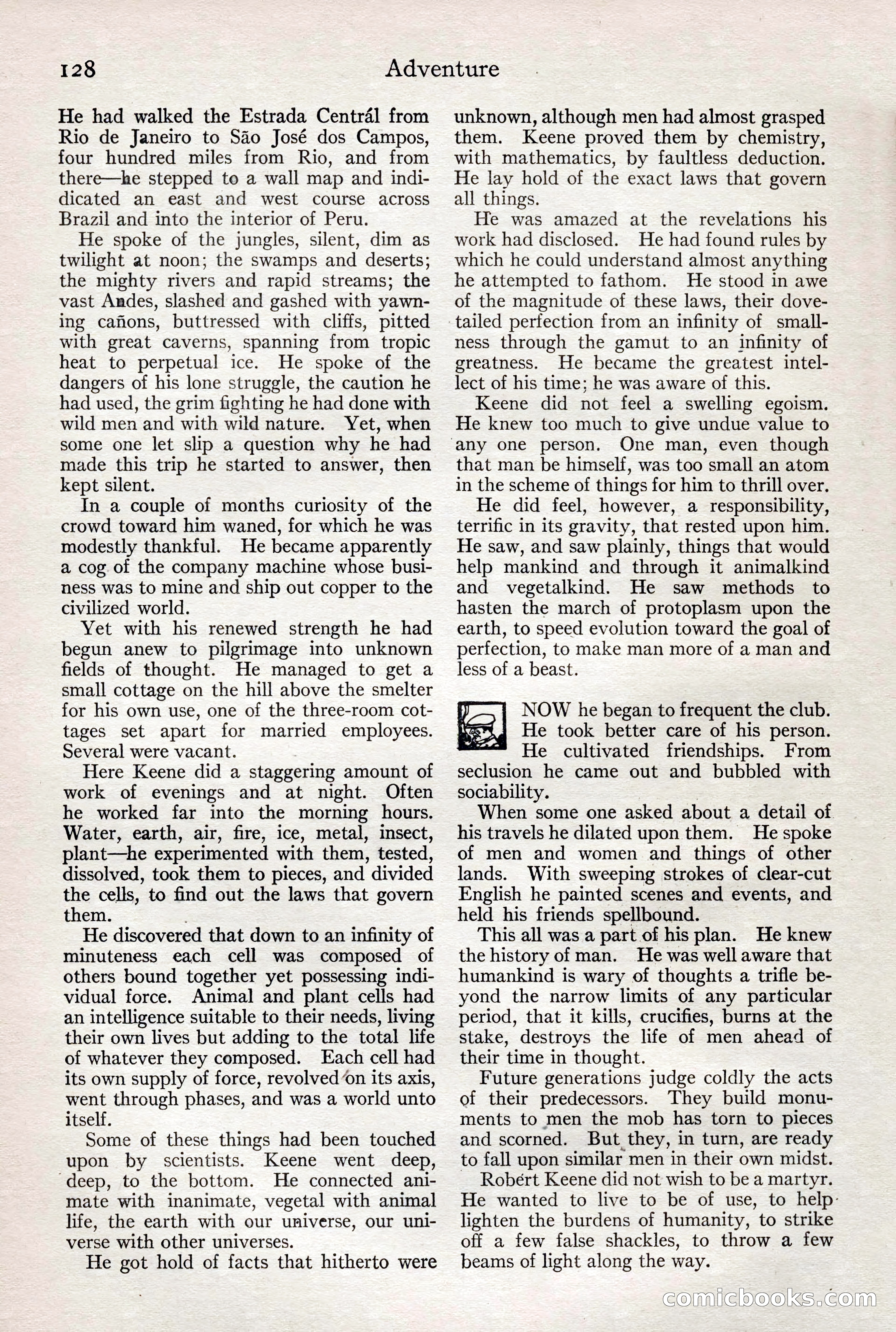 Adventure Magazine, February 28, 1922 — page 138 of 204