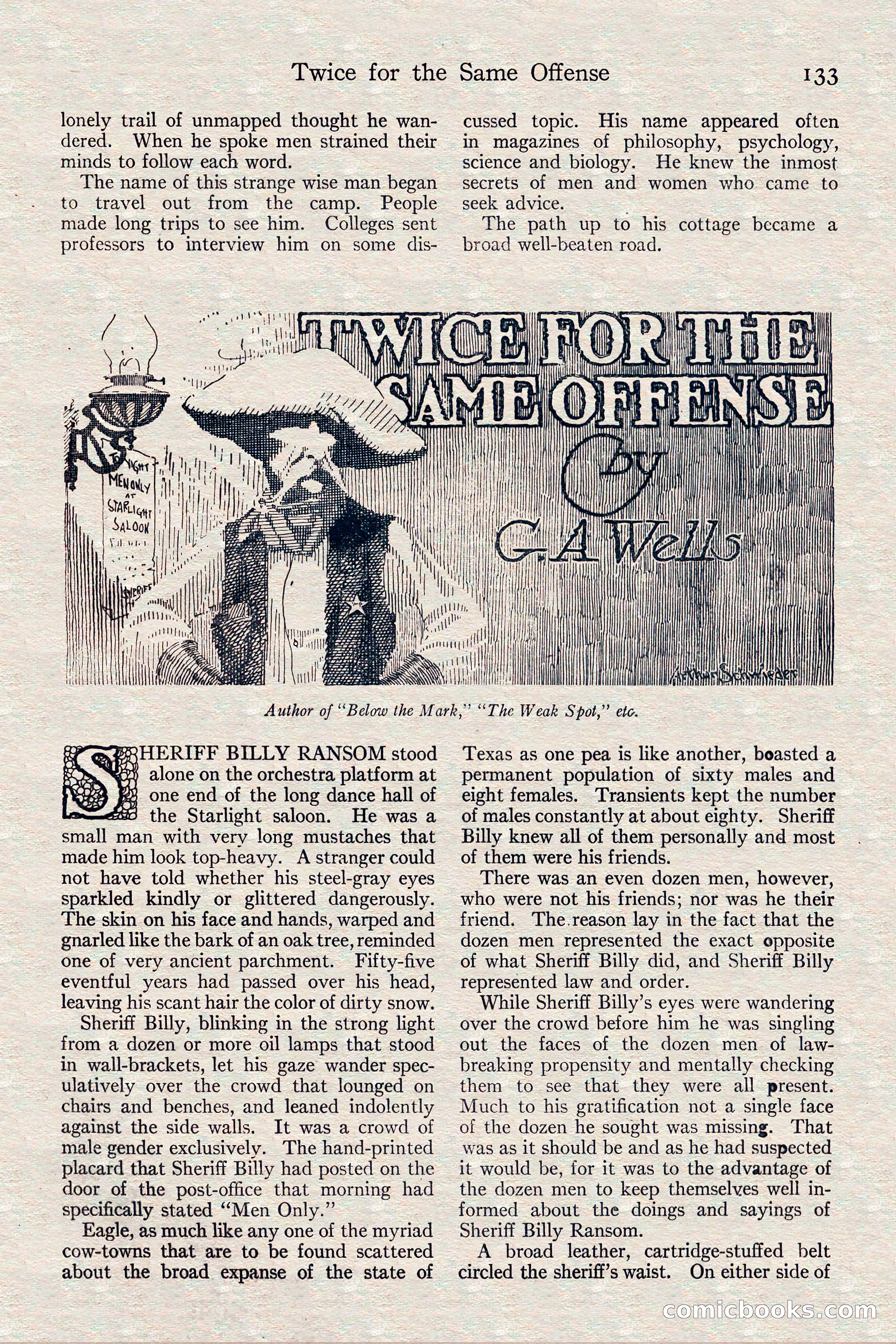 Adventure Magazine, February 28, 1922 — page 143 of 204