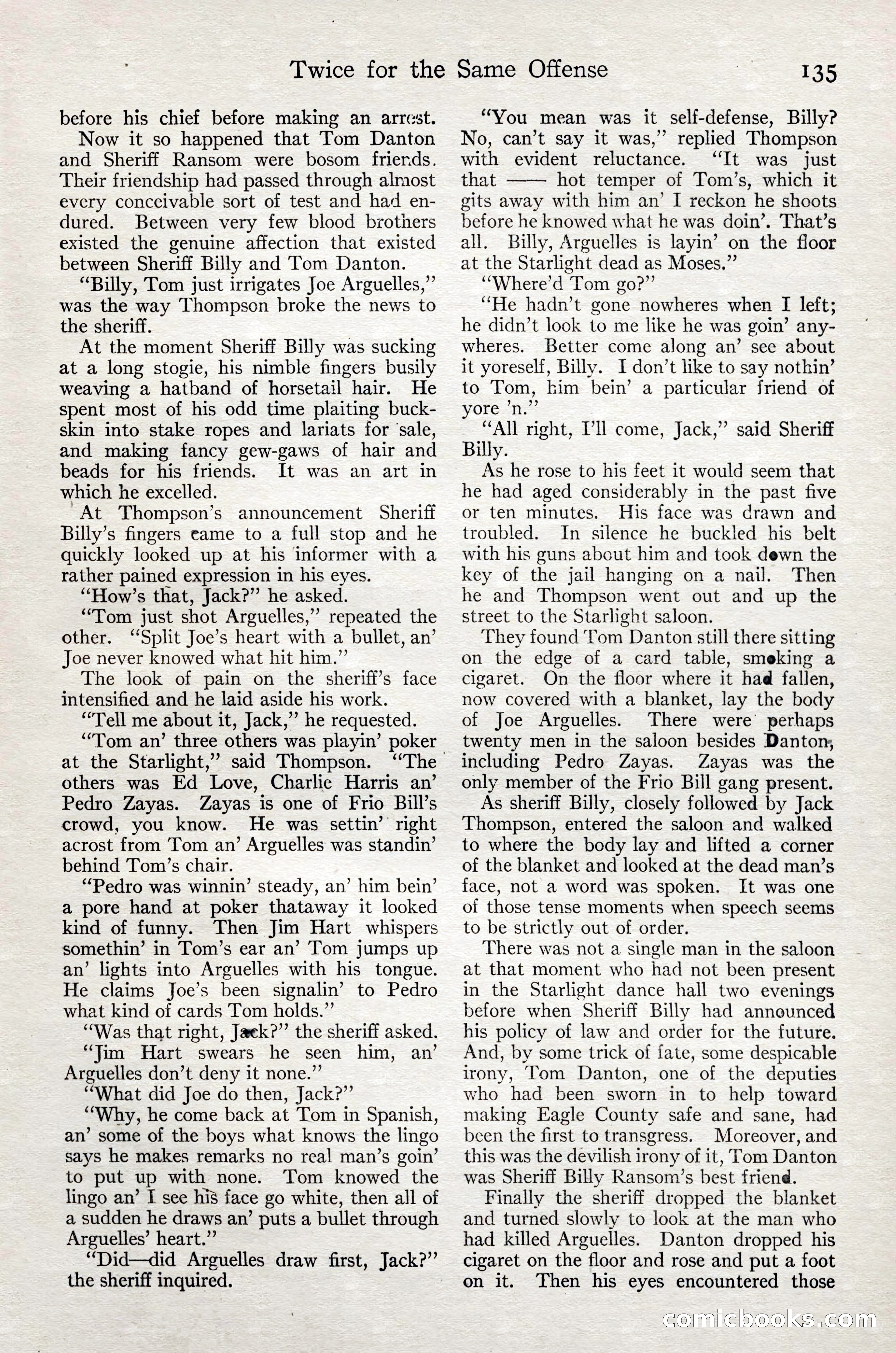 Adventure Magazine, February 28, 1922 — page 145 of 204