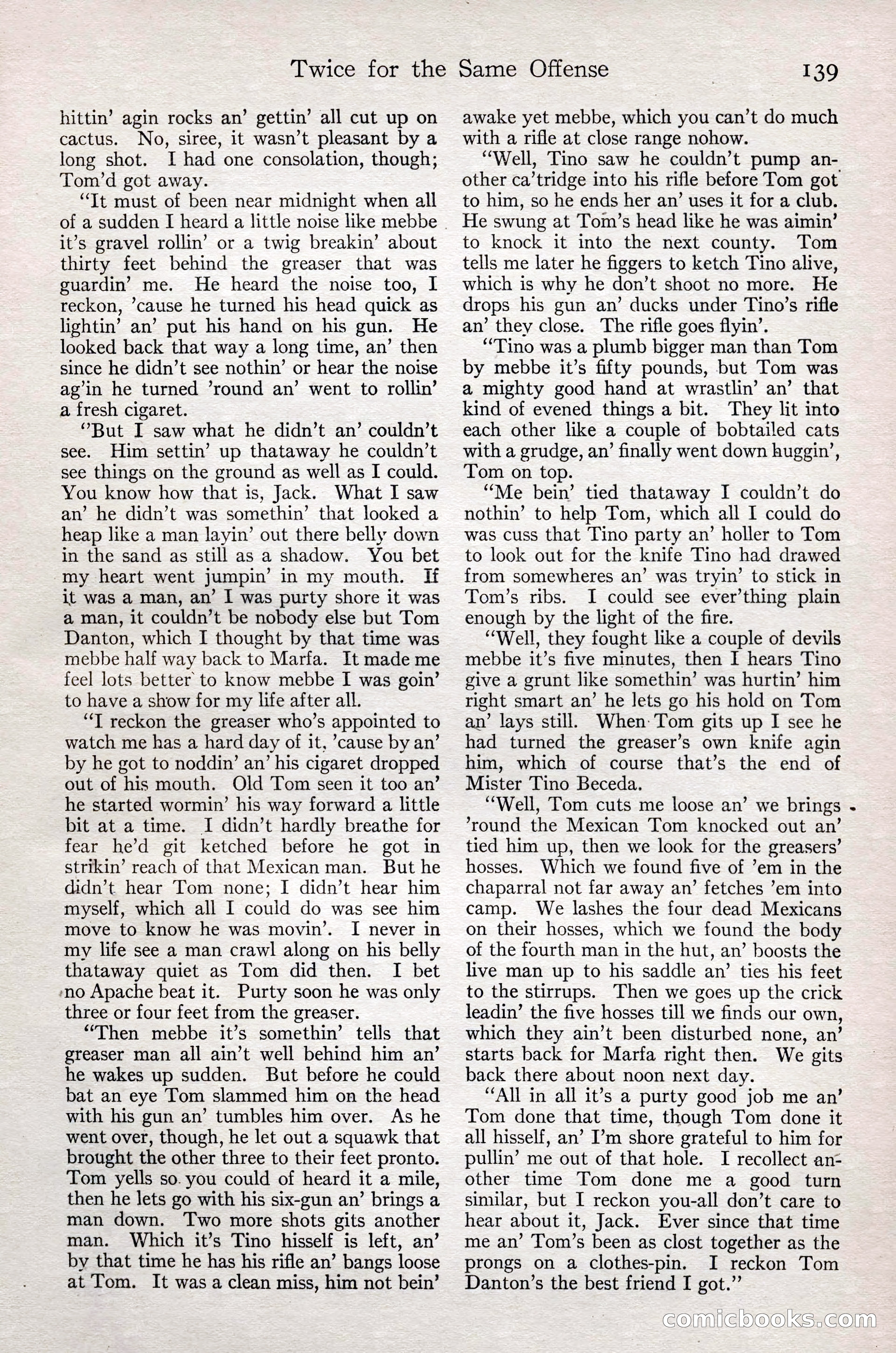 Adventure Magazine, February 28, 1922 — page 149 of 204