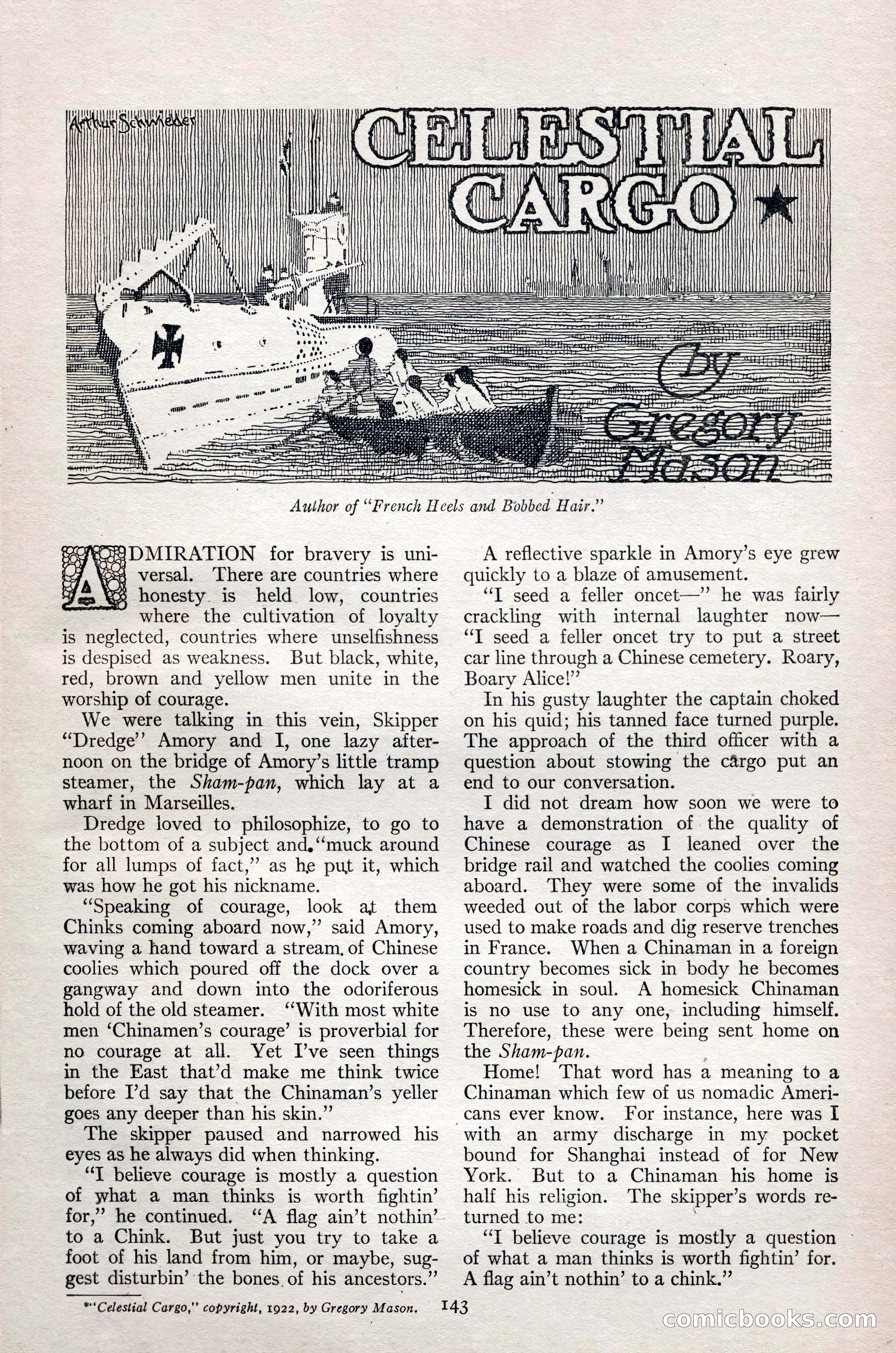 Adventure Magazine, February 28, 1922 — page 153 of 204