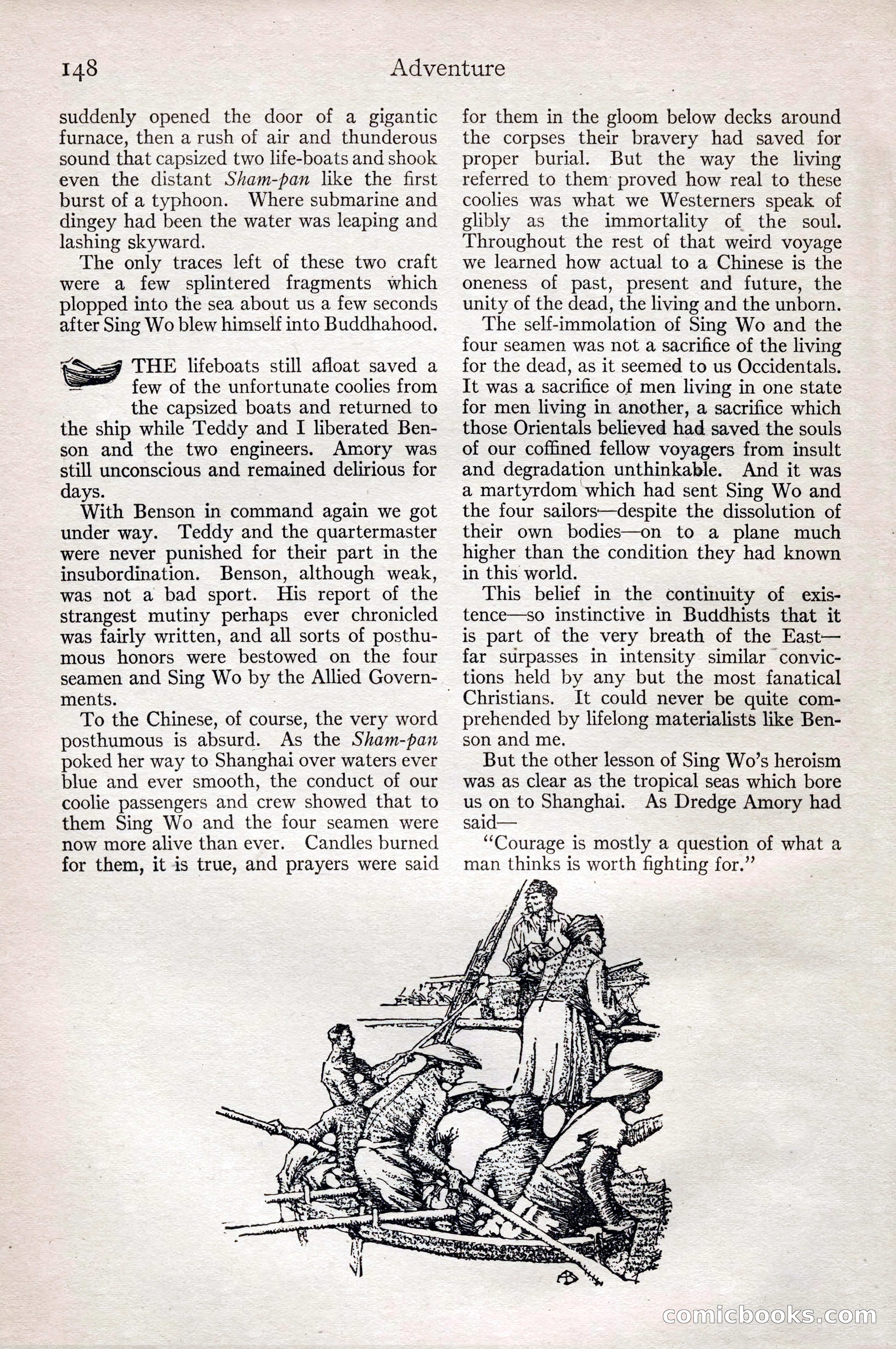 Adventure Magazine, February 28, 1922 — page 158 of 204